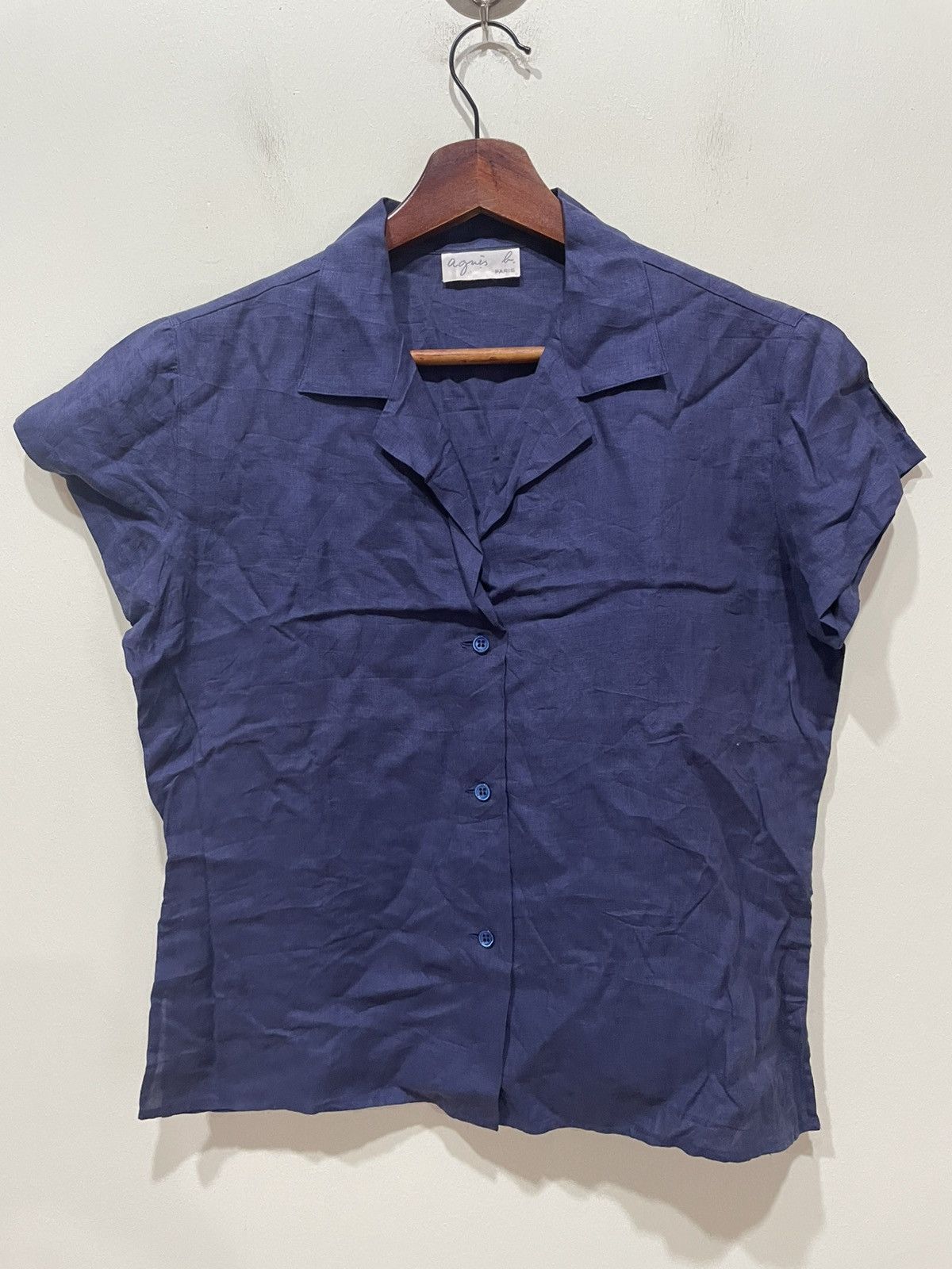 agnes b. Agnes B. Blouse NonSleeves Size ONE SIZE - 1 Thumbnail