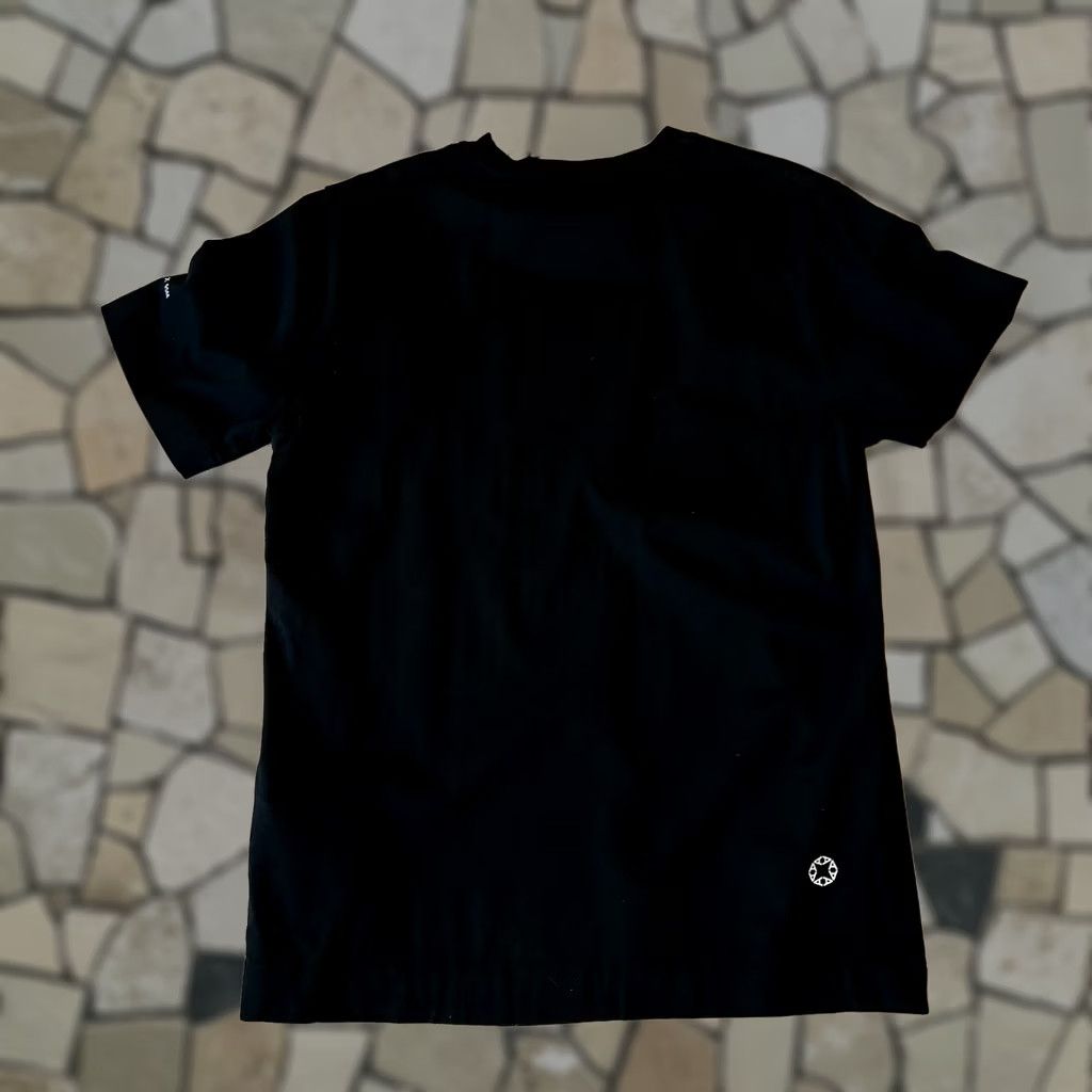 1017 ALYX 9SM 1017 Alyx 9SM Dripping Logo Tee T-Shirt Black Size Large Short Sleeve Size US L / EU 52-54 / 3 - 1 Thumbnail