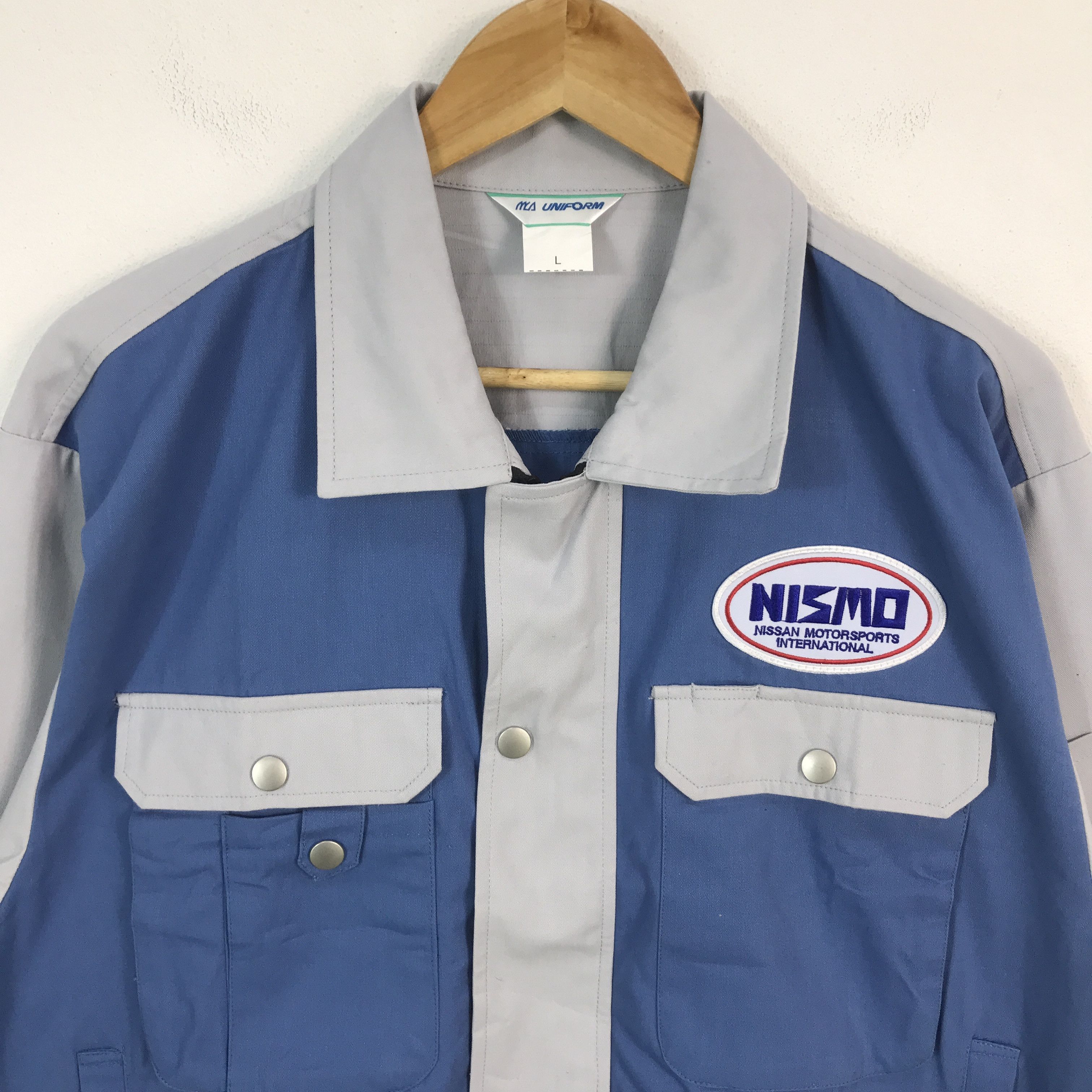 Japanese Brand × Sports Specialties Vtg Nismo Nissan Racing Team Japan jacket Size US L / EU 52-54 / 3 - 3 Thumbnail