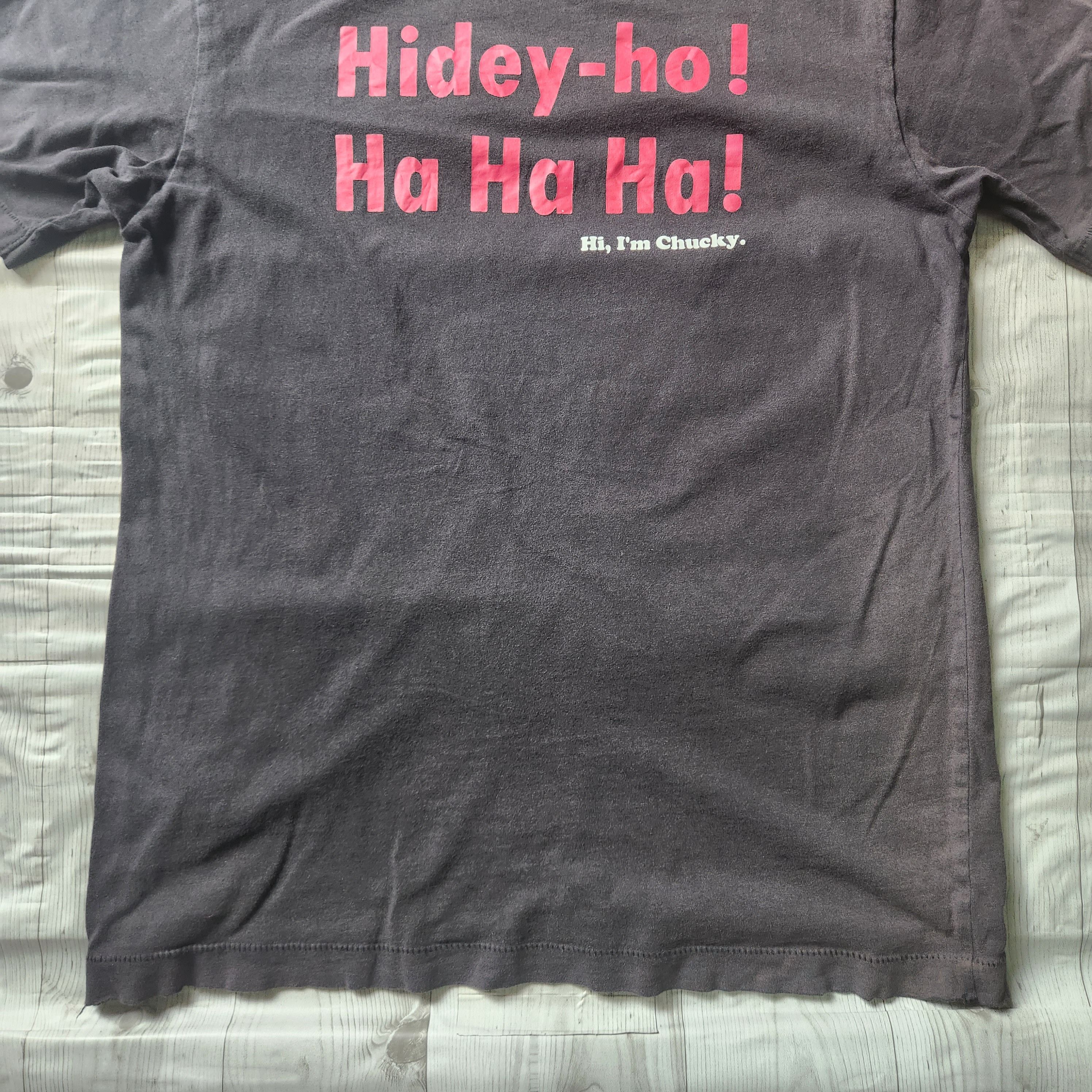 Expert Horror × Uniqlo Vintage Y2K Thrashed Horror Chucky Movie TShirt Size US M / EU 48-50 / 2 - 12 Thumbnail