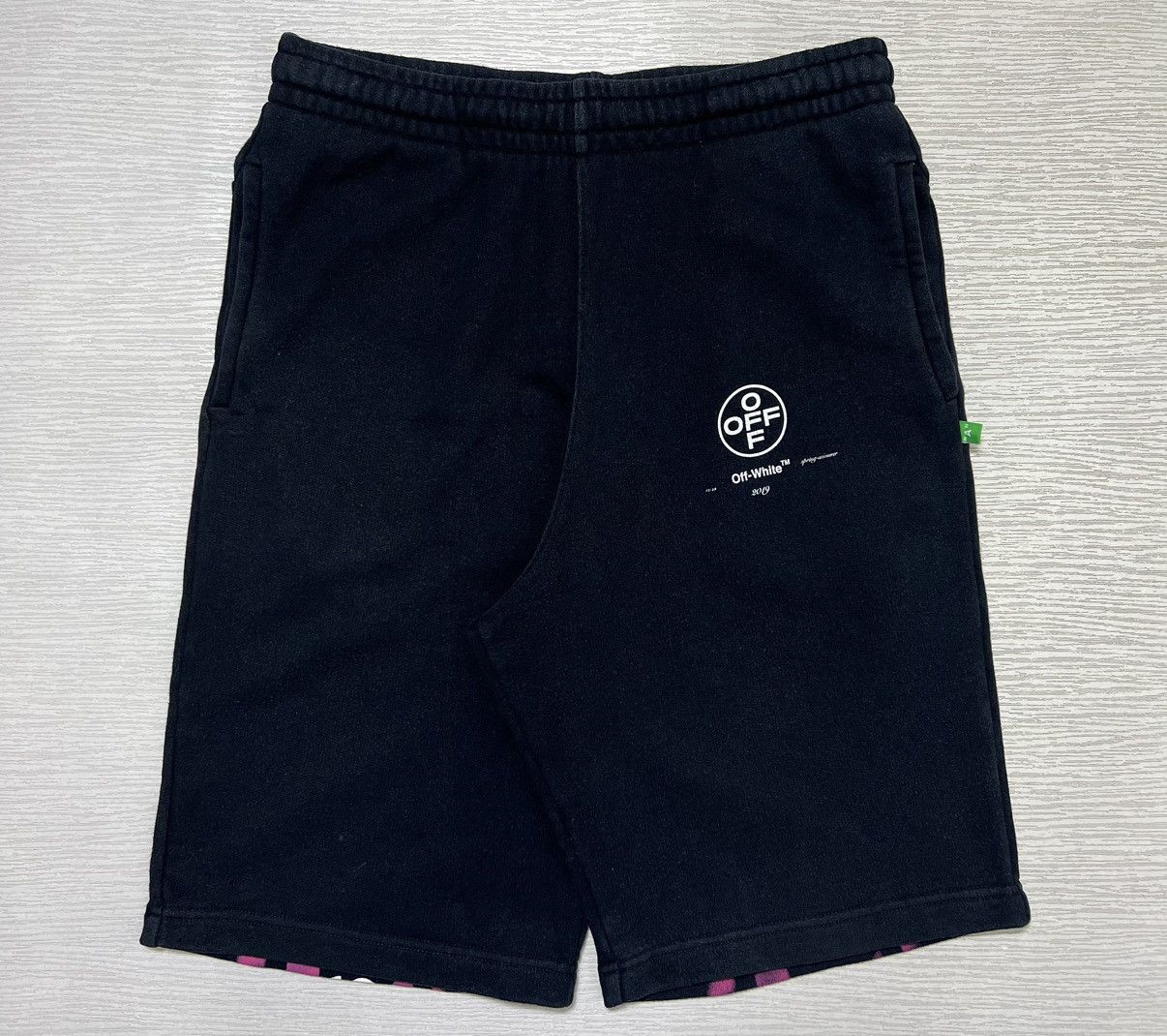 パンツ Off-White Impressionism Black Shorts S Off-White Off-White Impressionism Shorts | Grailed