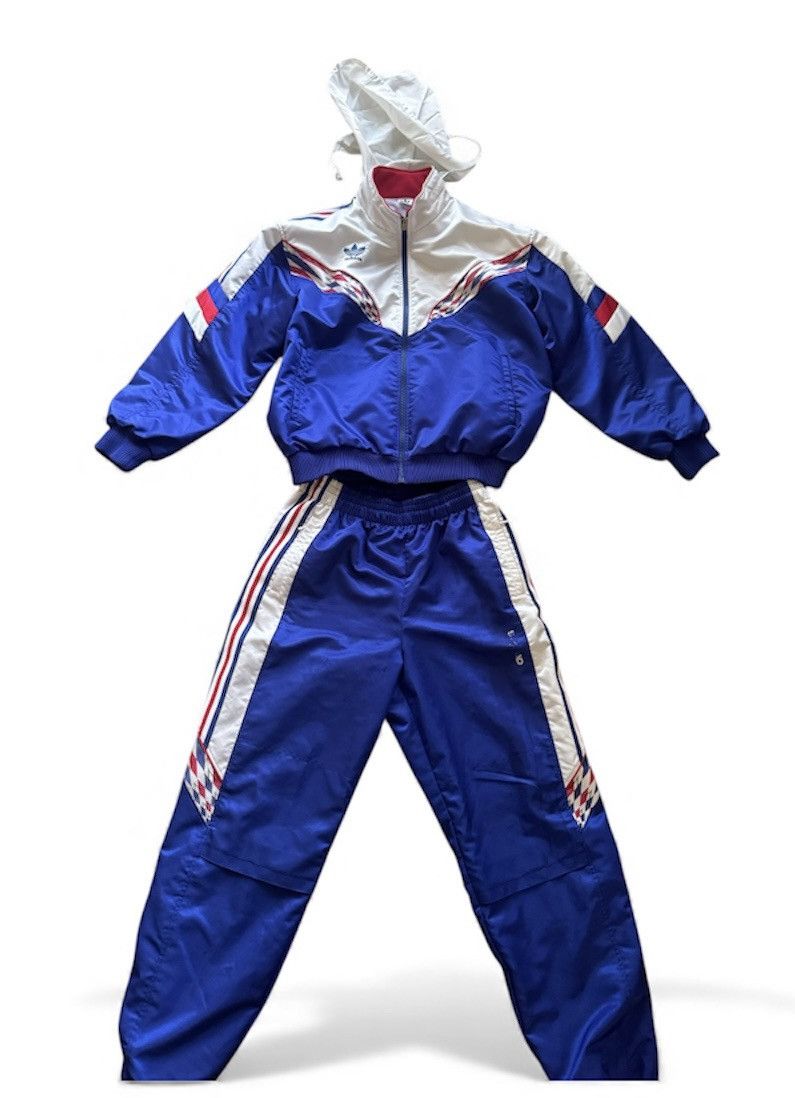 Adidas Vinatge 80s Adidas France World Cup tracksuit made in Japan Size 38L - 1 Thumbnail