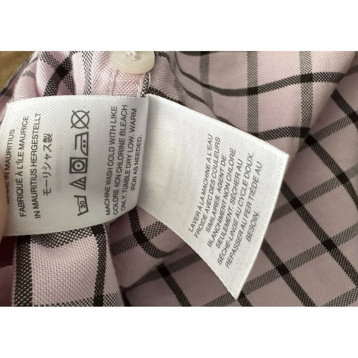 J.Crew J.Crew Slim Fit Plaid Oxford Shirt Mens M Pink Button Down Size US M / EU 48-50 / 2 - 6 Thumbnail