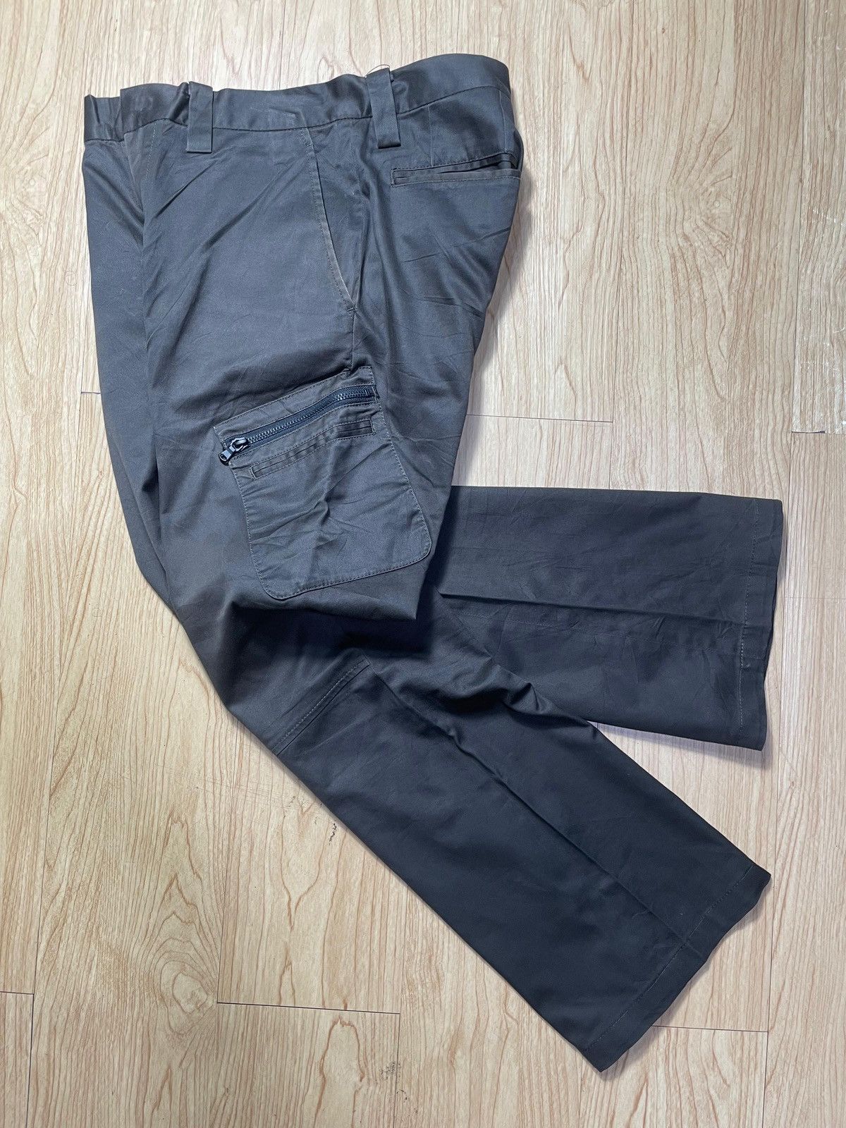Tete Homme TETE HOMME ISSEY MIYAKE Flare Pants Cargo Size US 27 - 7 Thumbnail
