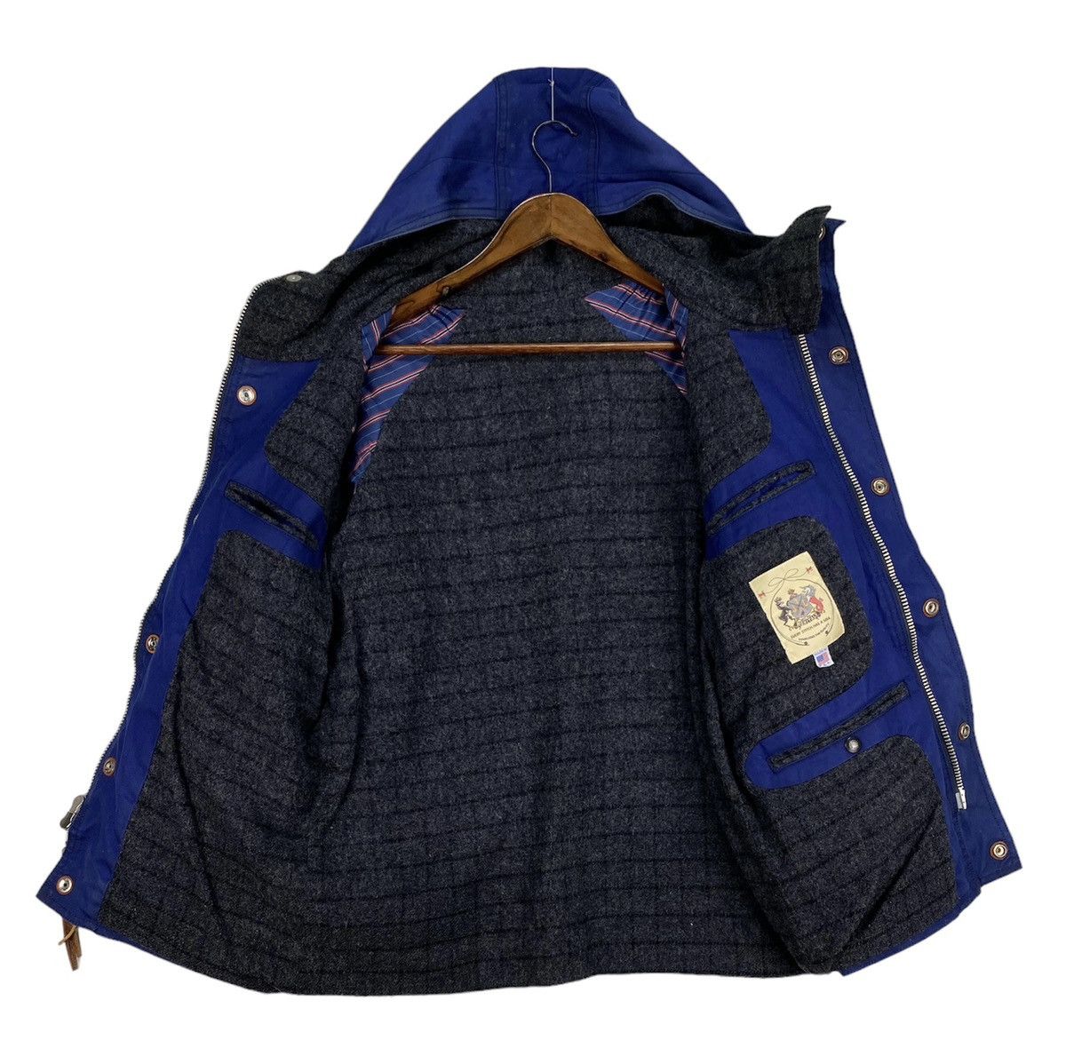 Monitaly Monitaly Waxed Canvas Felt Lined Mountain Parka Size US S / EU 44-46 / 1 - 3 Thumbnail