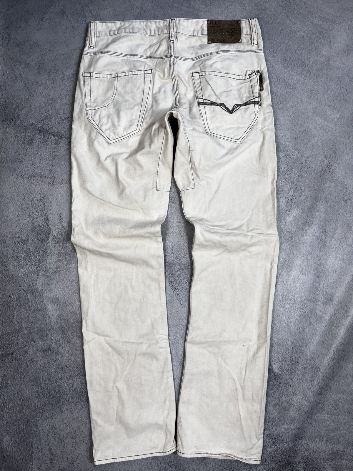 Guess Vintage Y2K Guess straight denim jeans streetwear 33 Size US 33 - 1 Thumbnail