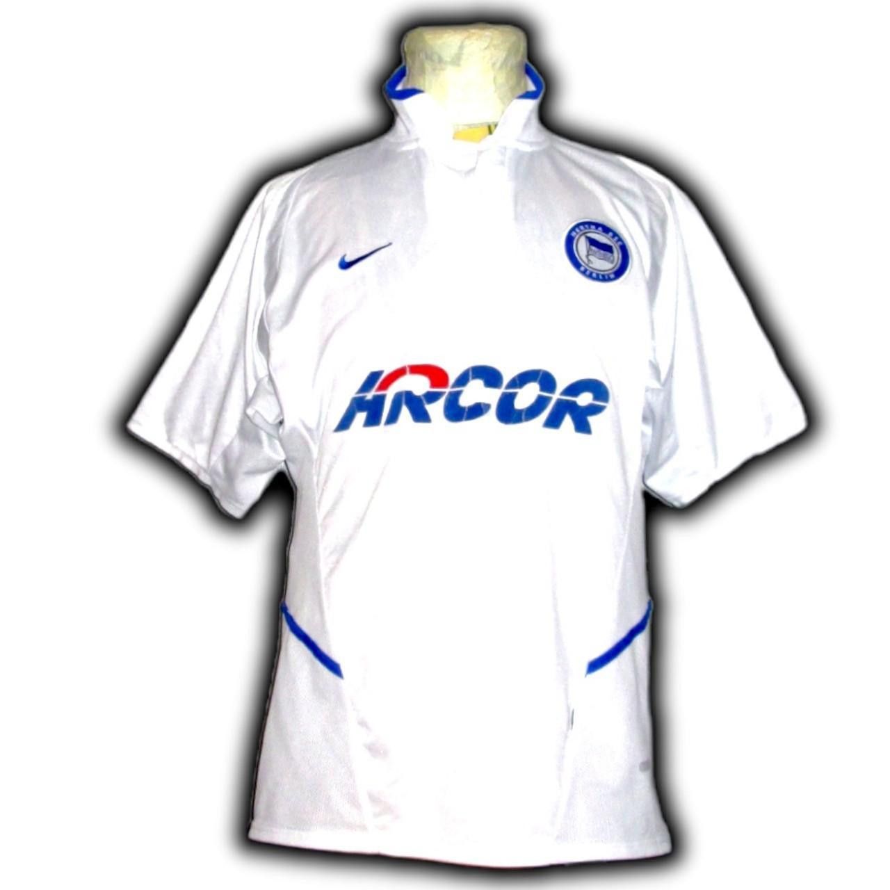 Nike Hertha BSC Berlin Germany 2002 2003 2004 Shirt Jersey Size US S / EU 44-46 / 1 - 1 Thumbnail