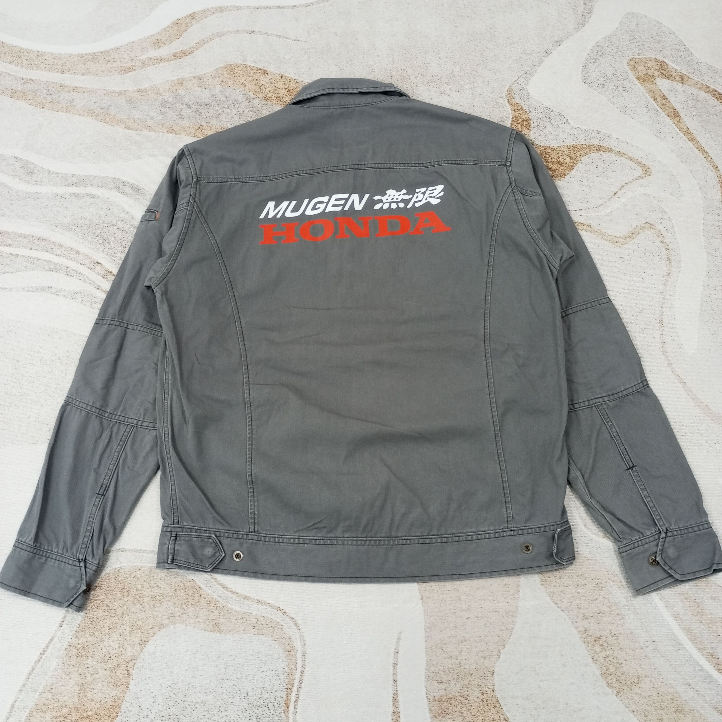 Japanese Brand Mugen Honda Motorsports Custom Art Jacket c229n19 Size US M / EU 48-50 / 2 - 1 Thumbnail
