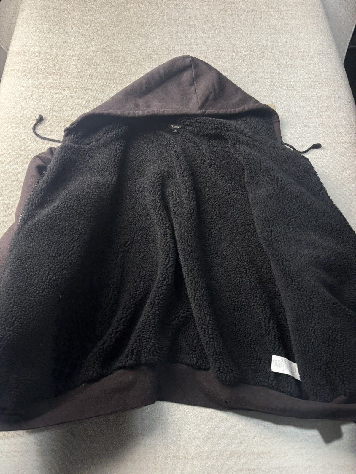 Yeezy Yeezy season 5 sherpa lined hoodie Size US M / EU 48-50 / 2 - 6 Thumbnail