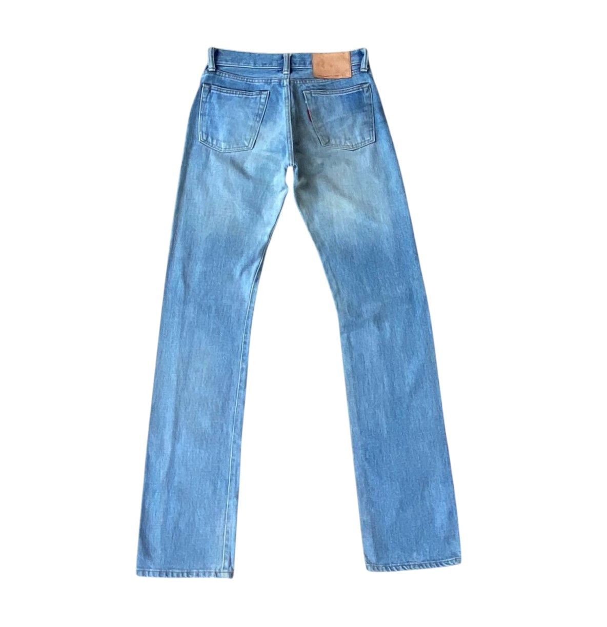 Blue Blue Japan VINTAGE RNA JAPAN SLANG SELVEDGED BLUEWASH W27X32 Size US 27 - 5 Thumbnail