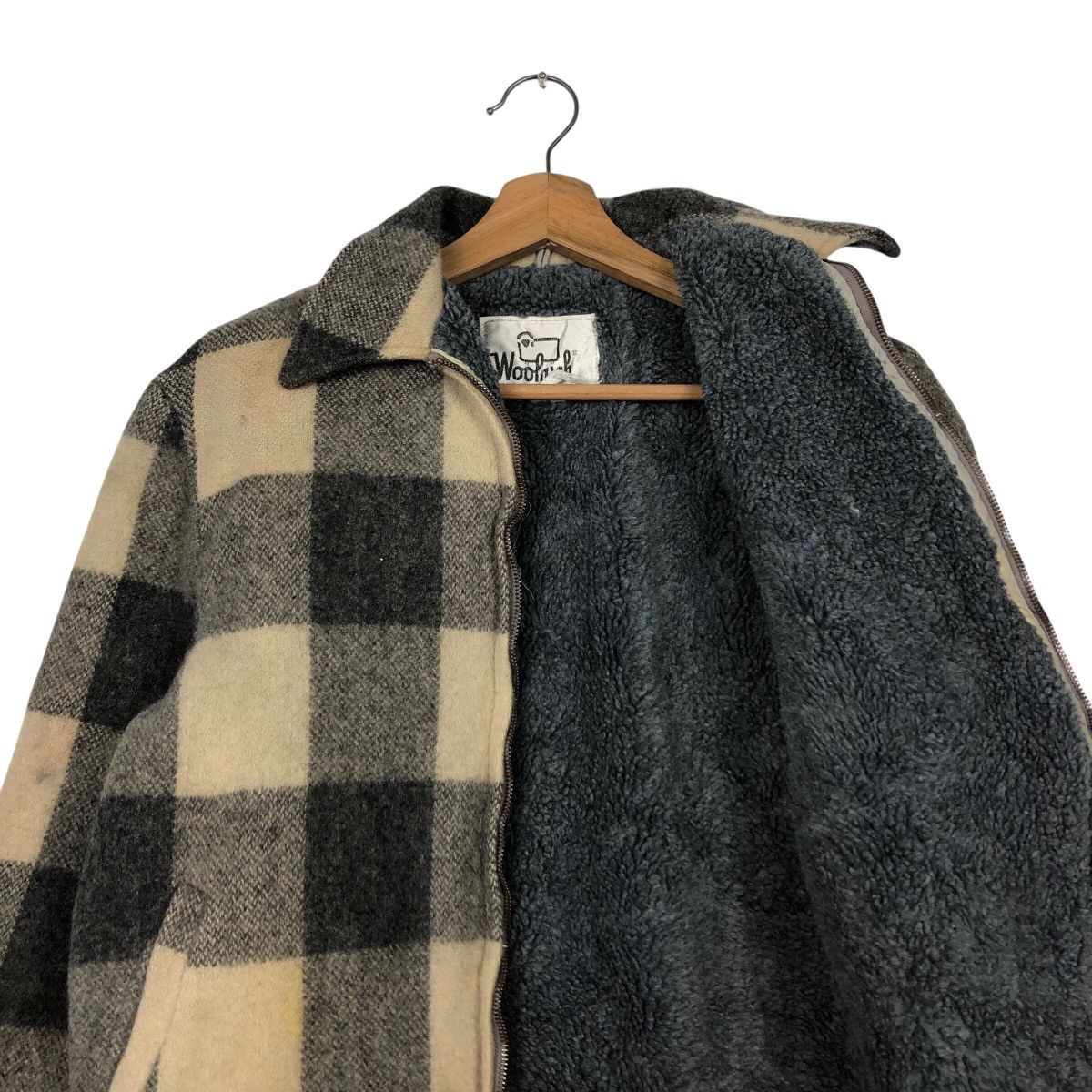 Woolrich Woolen Mills 📌Vintage Bomber Jacket Woolrich Tartan Design Blanket Size US S / EU 44-46 / 1 - 13 Thumbnail