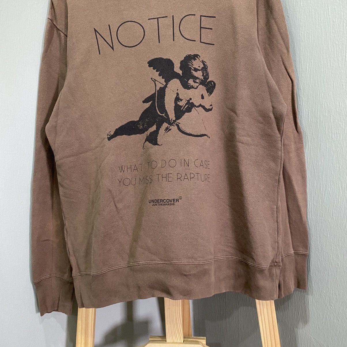 Undercover Undercover AW17 "Notice" Rapture Angel Crewneck Sweatshirt Size US S / EU 44-46 / 1 - 4 Thumbnail