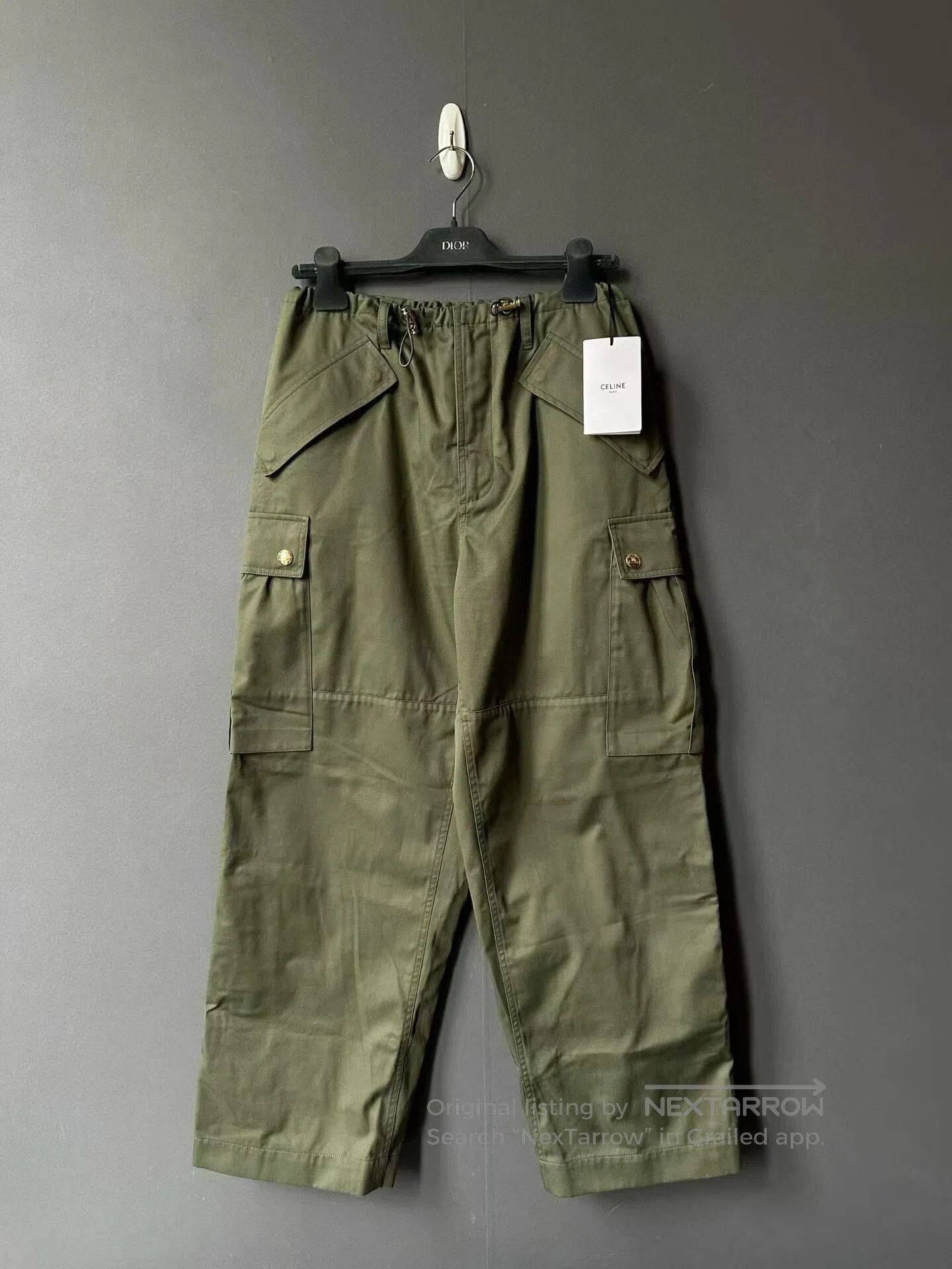Celine Celine Women's Cargo Pants. Size 39" - 1 Thumbnail