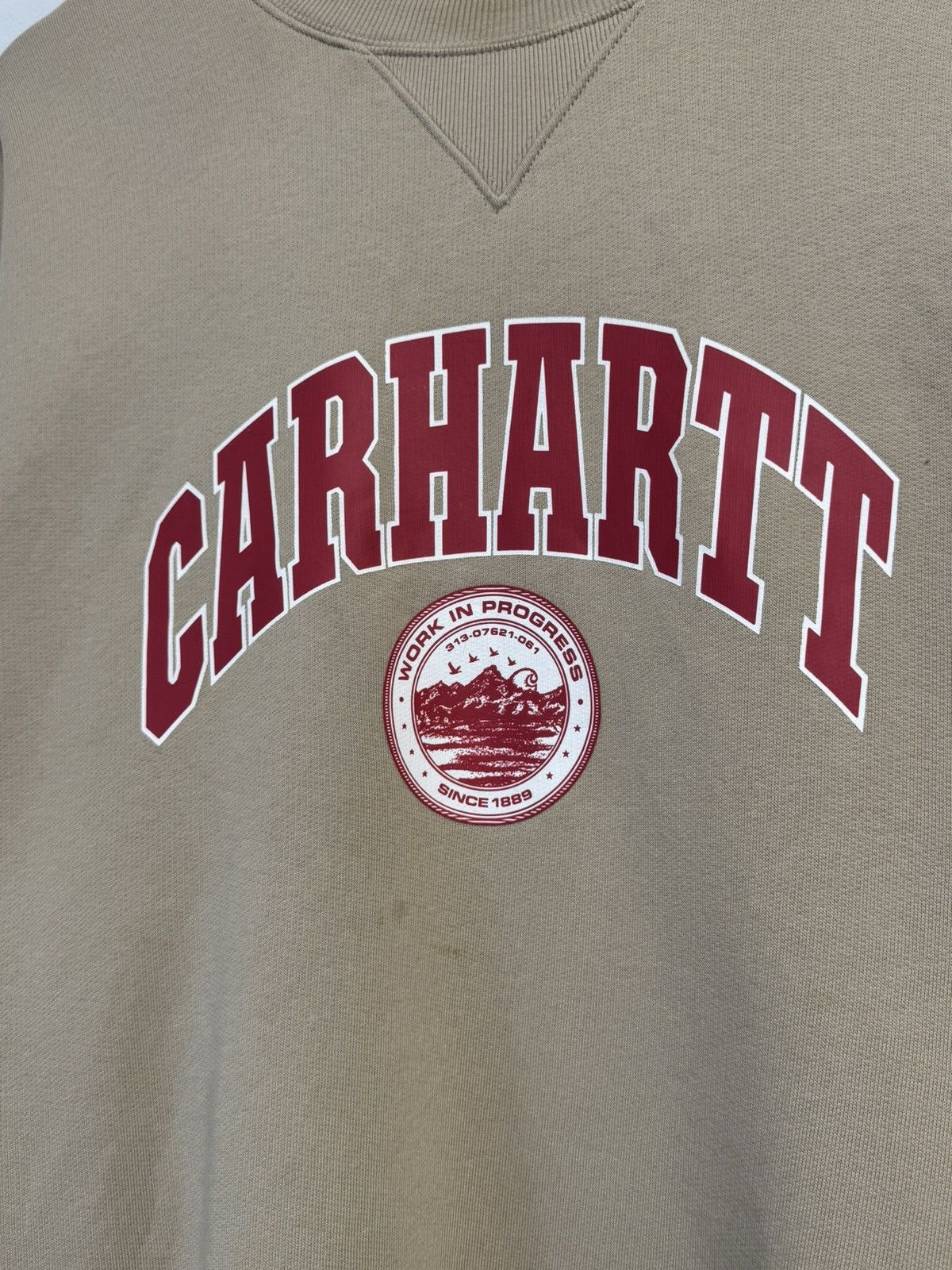 Carhartt Carhartt Vintage Sweatshirt Streetwear Y2K style 90’s Big Size US L / EU 52-54 / 3 - 5 Thumbnail