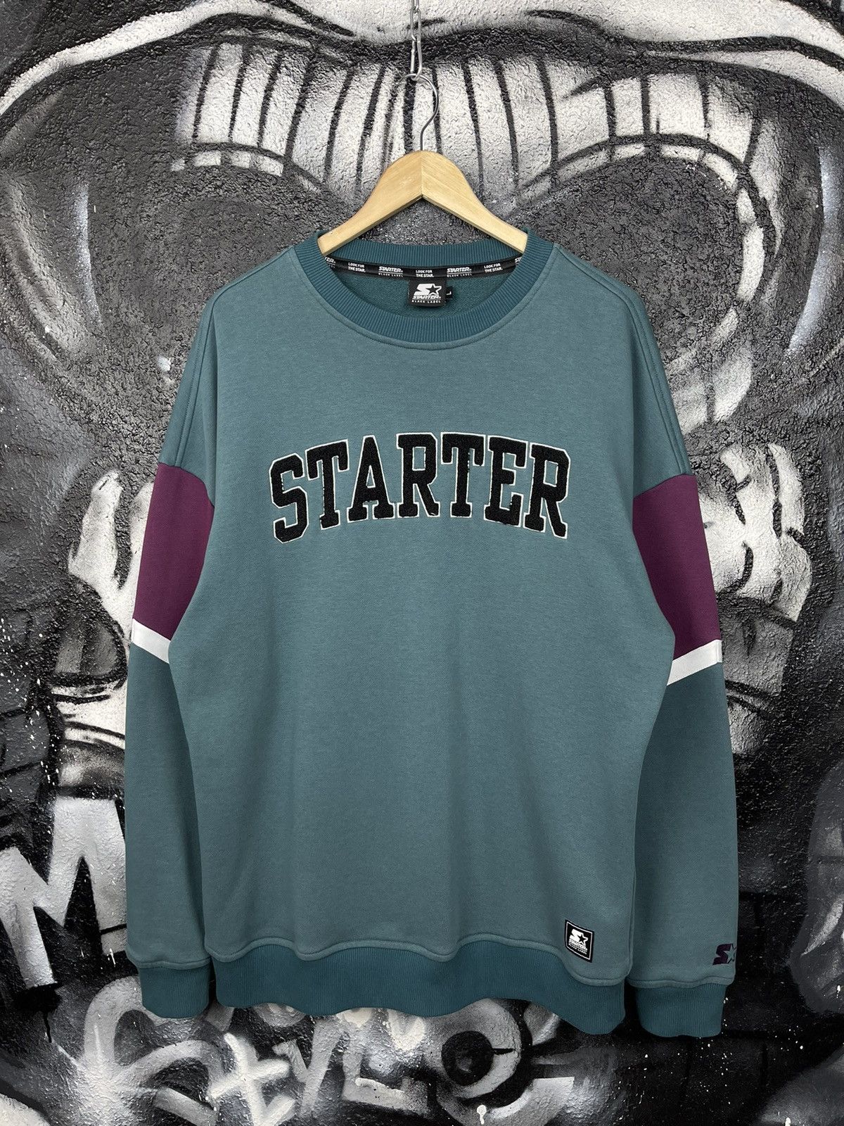 Starter Starter Throwback Crewneck Sweater Men’s Size L Size US L / EU 52-54 / 3 - 2 Thumbnail