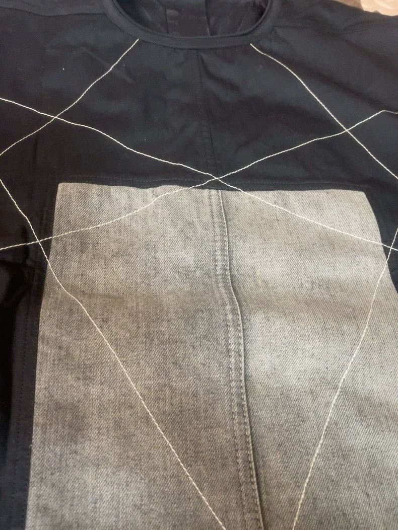 Rick Owens Rick Owens Hexagram embroidered sleeveless Size US M / EU 48-50 / 2 - 2 Thumbnail