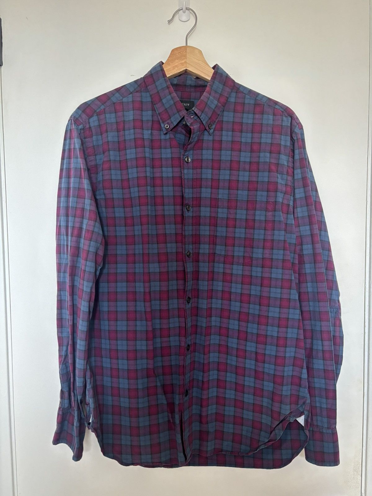 J.Crew Plaid repaired shirt Size US M / EU 48-50 / 2 - 1 Thumbnail