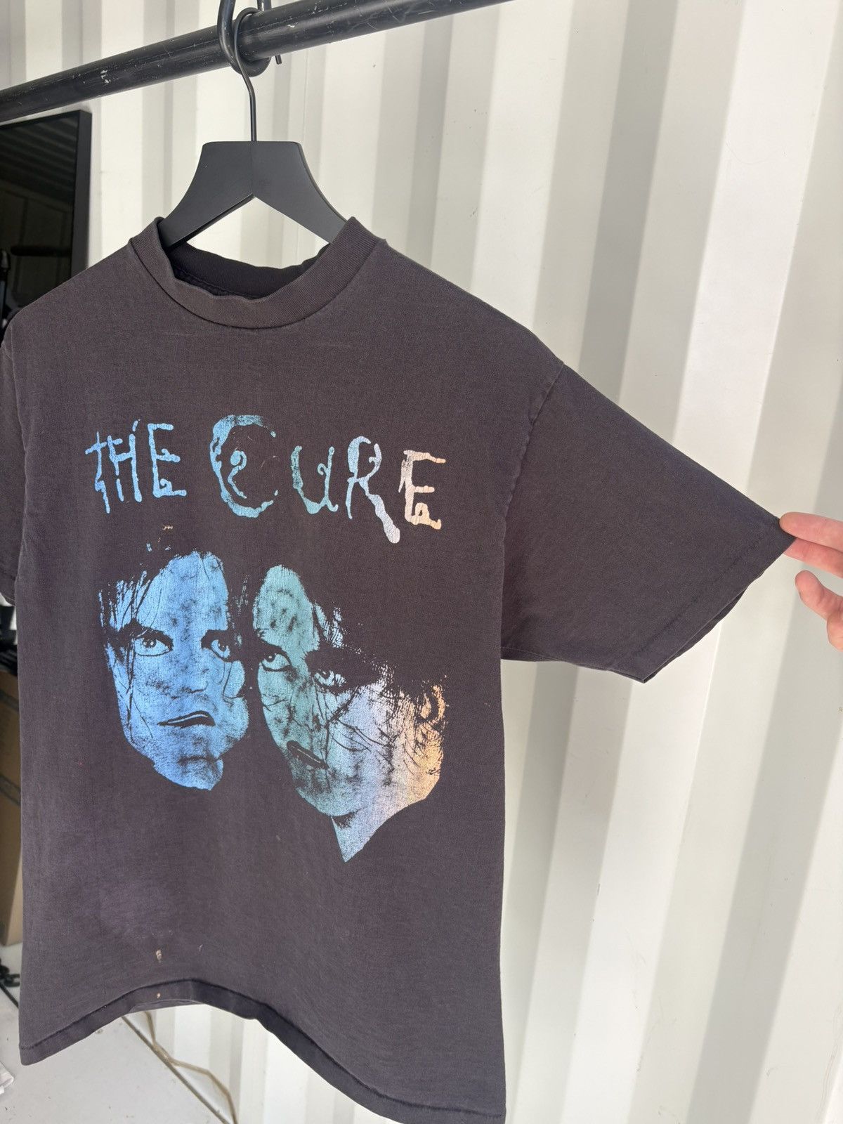 Band Tees Vintage The Cure Distressed Faded Shirt Grunge Band Size US L / EU 52-54 / 3 - 2 Thumbnail