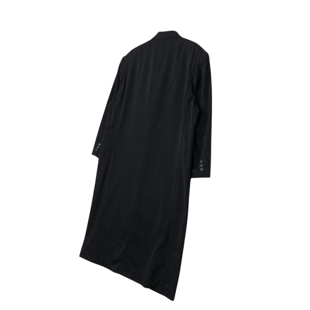 Yohji Yamamoto 🔥ICONIC RICH BLACK WOOL LONG JACKET Y’S FOR MEN JACKET Size US S / EU 44-46 / 1 - 12 Thumbnail