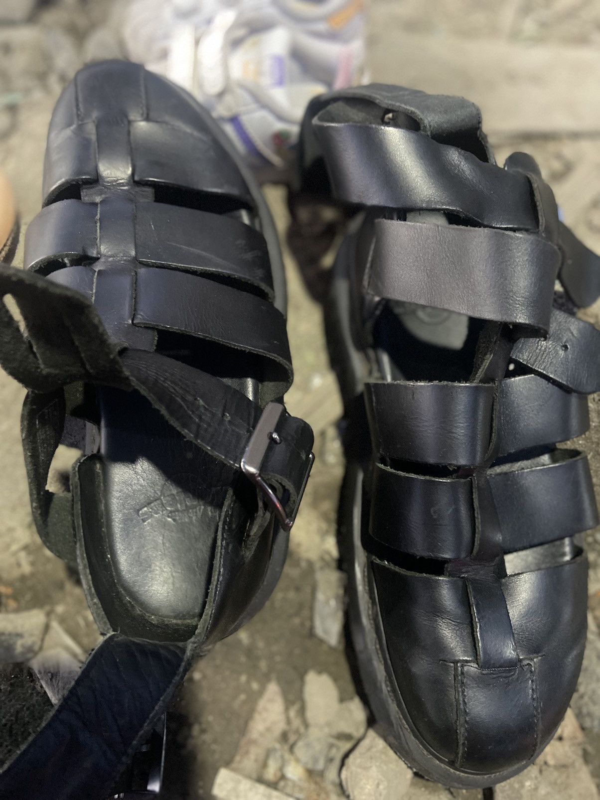 Dr. Martens DR MARTENS GERALDO STRAP GLADIATOR SANDAL BLACK Size US 7.5 / IT 37.5 - 5 Thumbnail