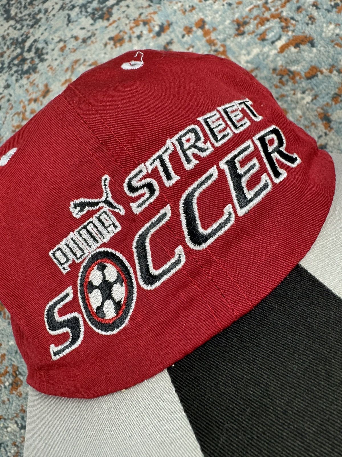 Playstation Vintage 90s Puma street soccer video game football hat cap Size ONE SIZE - 5 Thumbnail