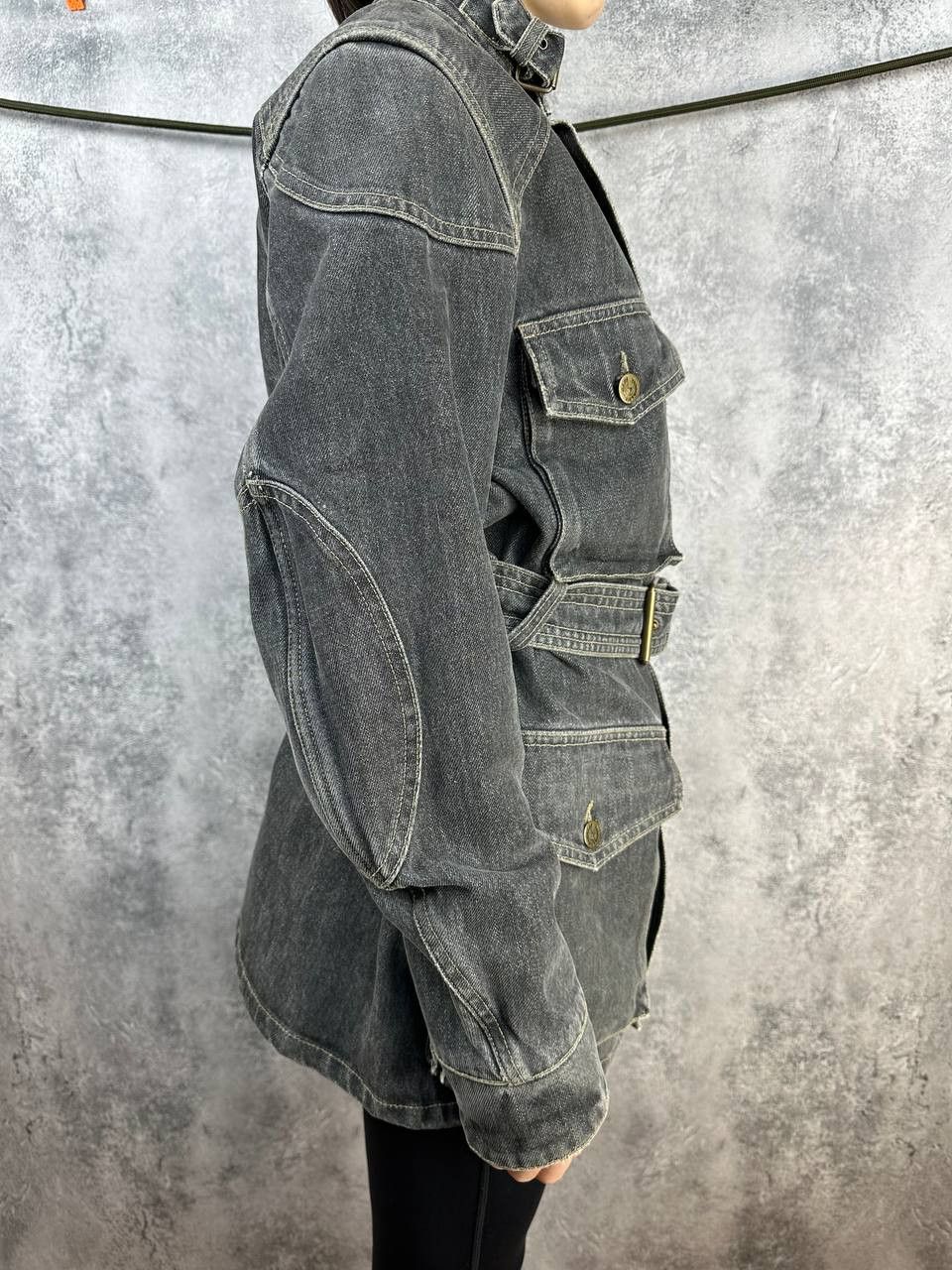 Belstaff Belstaff Black Prince Vintage 1970s Denim Jacket Motorcycle Size M / US 6-8 / IT 42-44 - 3 Thumbnail