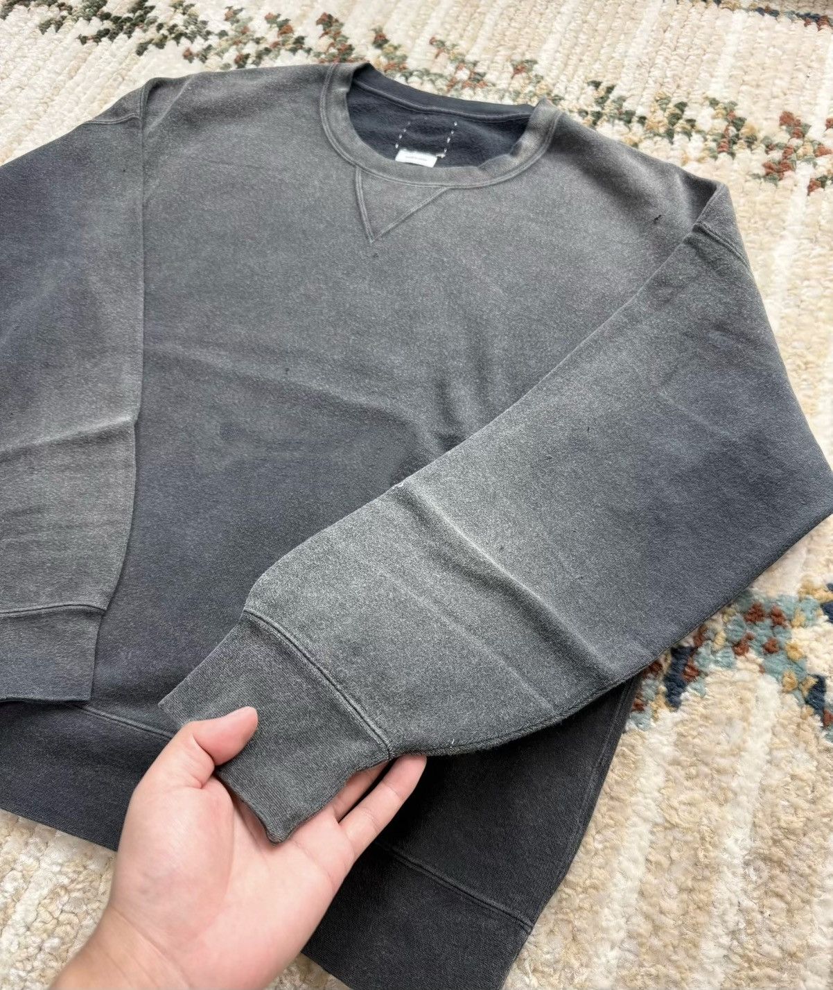 Visvim Brand New Visvim 25SS Jumbo SB Sweat L/S Crash Size 4 Size US XL / EU 56 / 4 - 3 Thumbnail