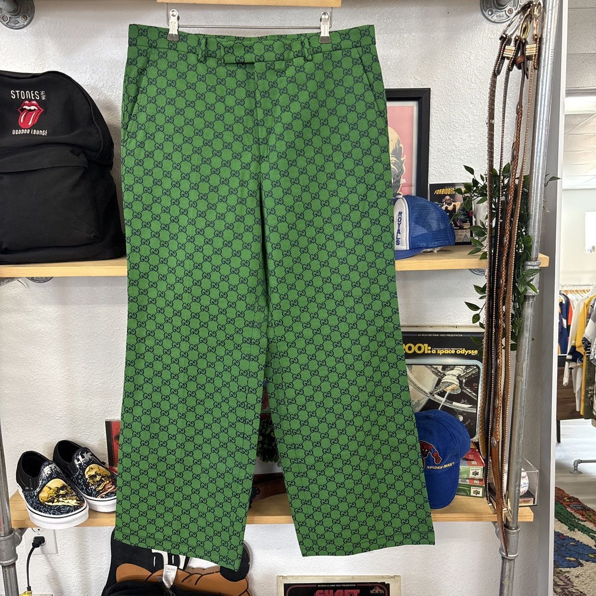 Gucci FW20 Gucci By Alessandro Wide Leg Trouser Size US 33 - 1 Thumbnail