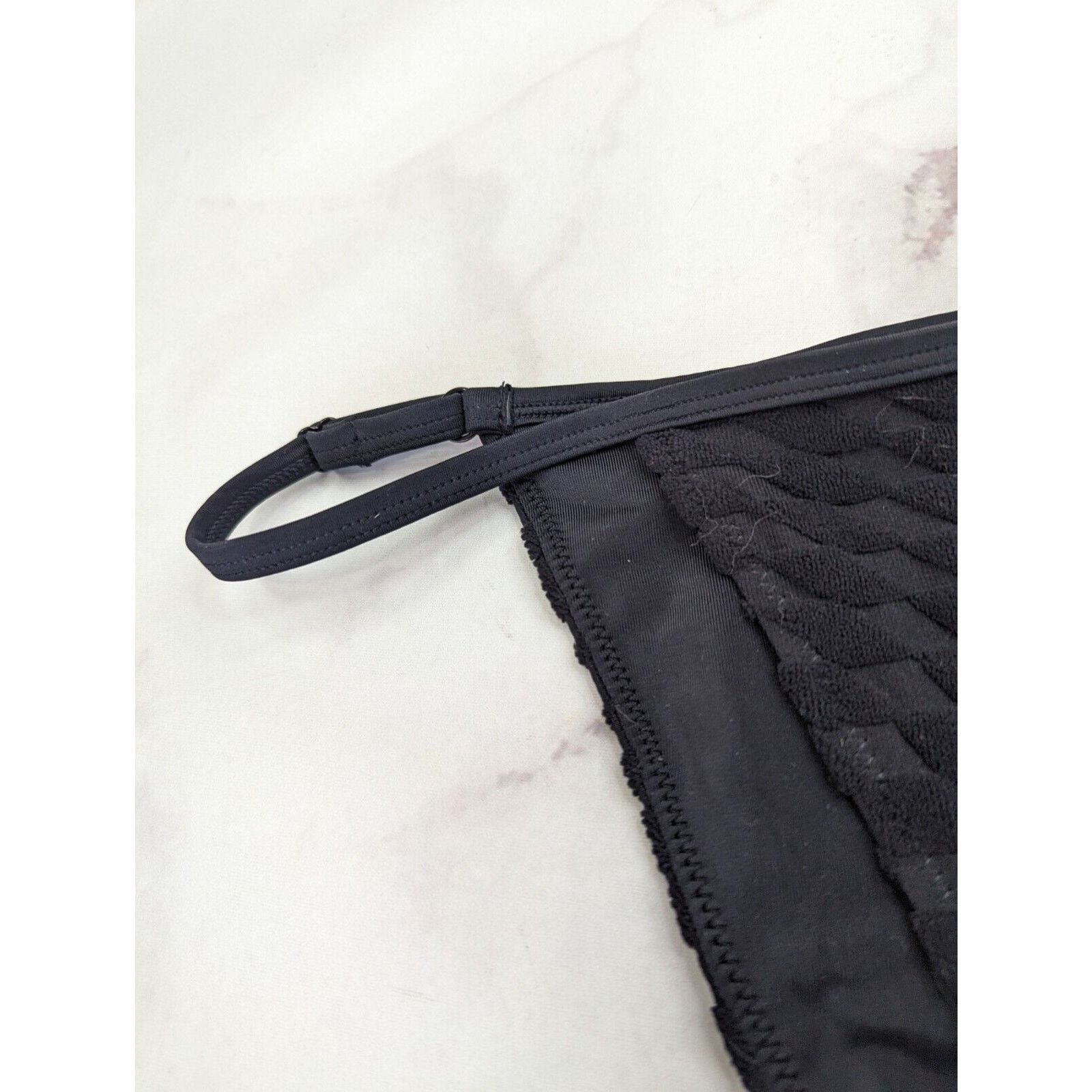 Good American Good American Swim Bottom Women 1 Small Black Adjustable Size S / US 4 / IT 40 - 2 Thumbnail