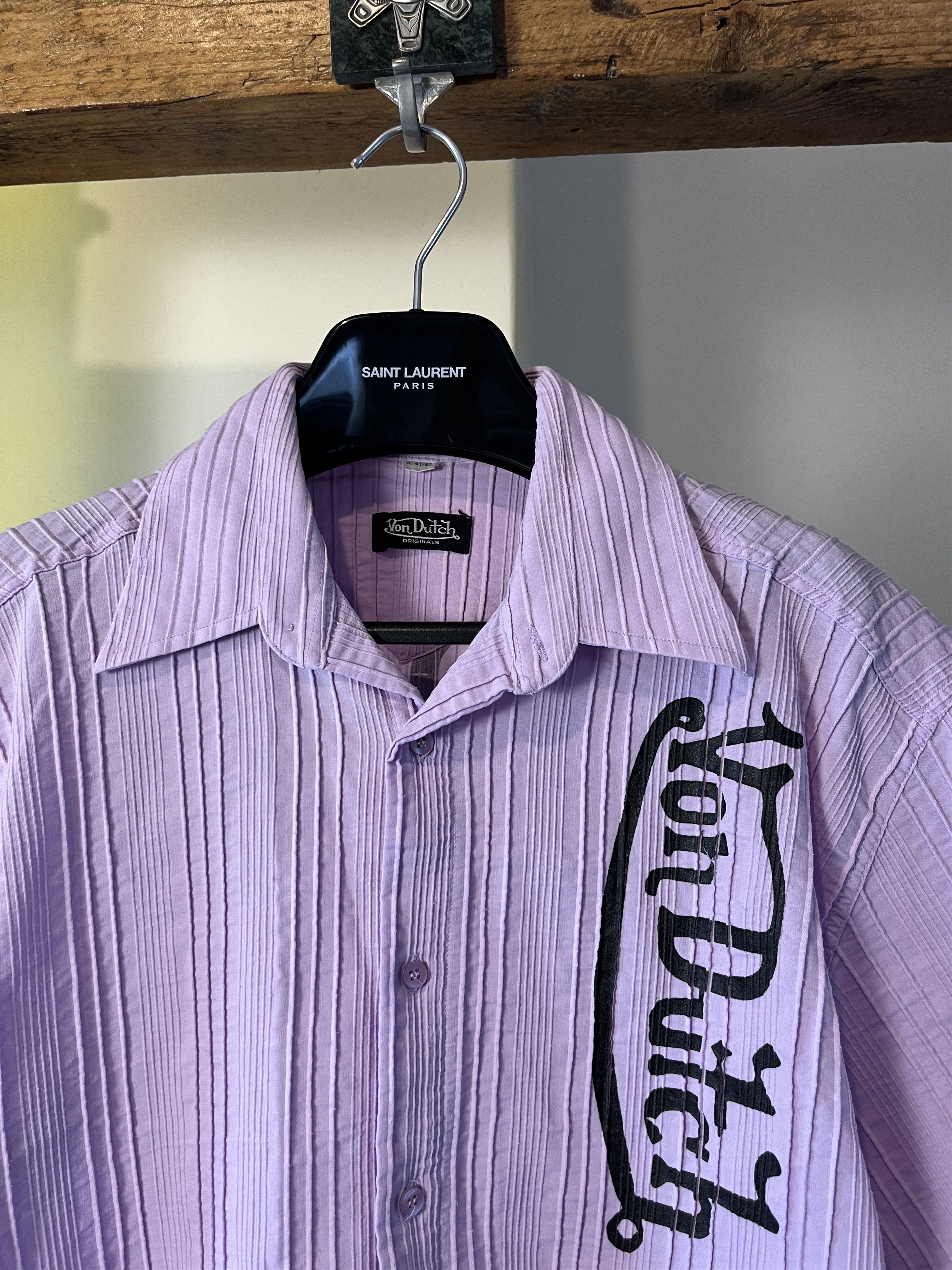 Von Dutch Vintage y2k Von Dutch 00s Shirt Size US L / EU 52-54 / 3 - 3 Thumbnail