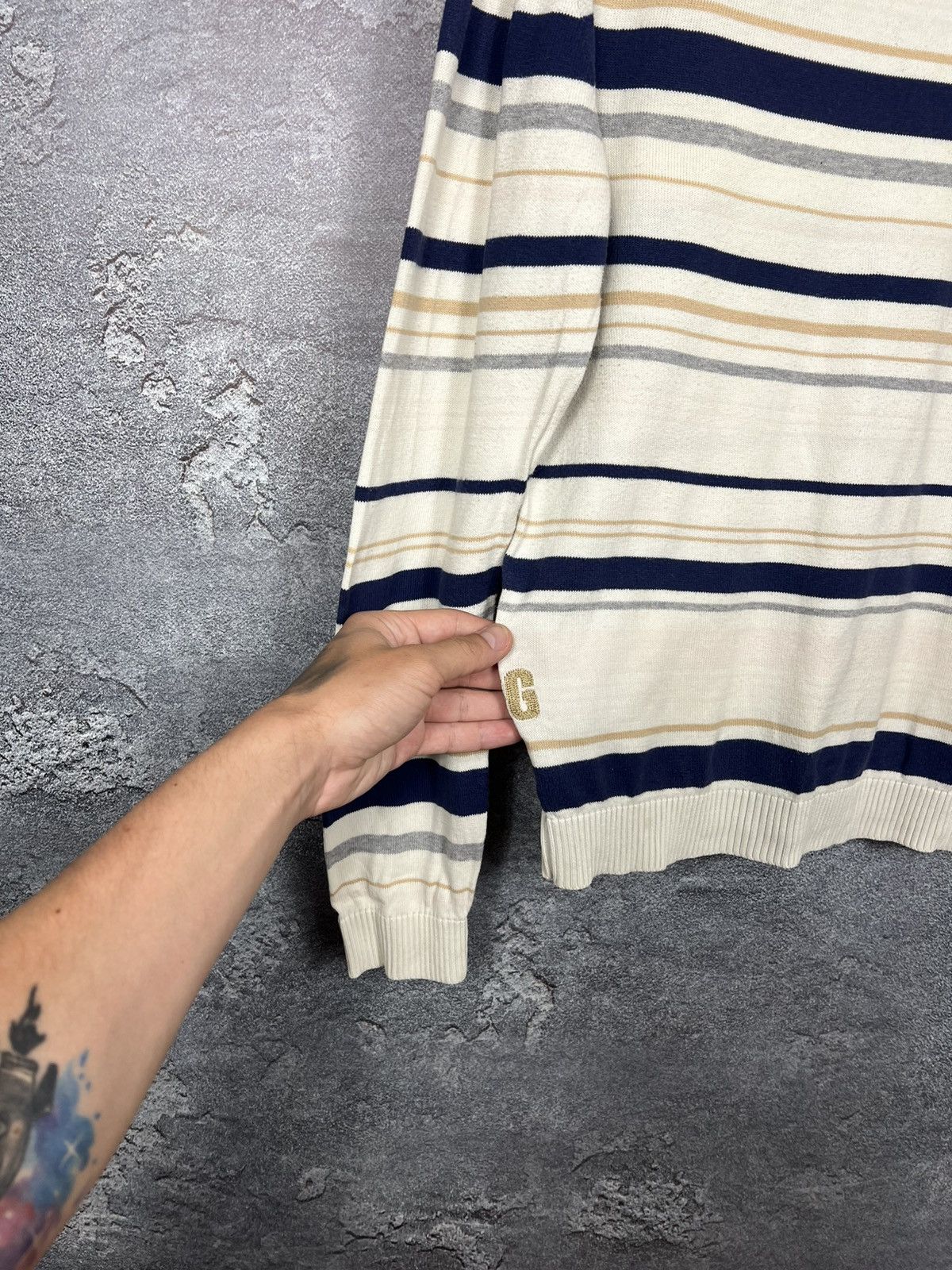 Dolce & Gabbana Vintage Dolce Gabbana V Check Jumper Sweater Size US M / EU 48-50 / 2 - 14 Thumbnail