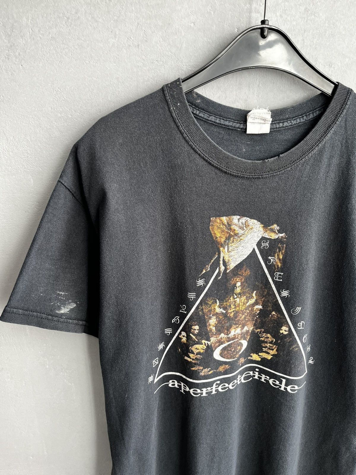 Band Tees × Vintage Vintage A Perfect Circle Band Tee T Shirt 2000 Y2K Size US L / EU 52-54 / 3 - 2 Thumbnail
