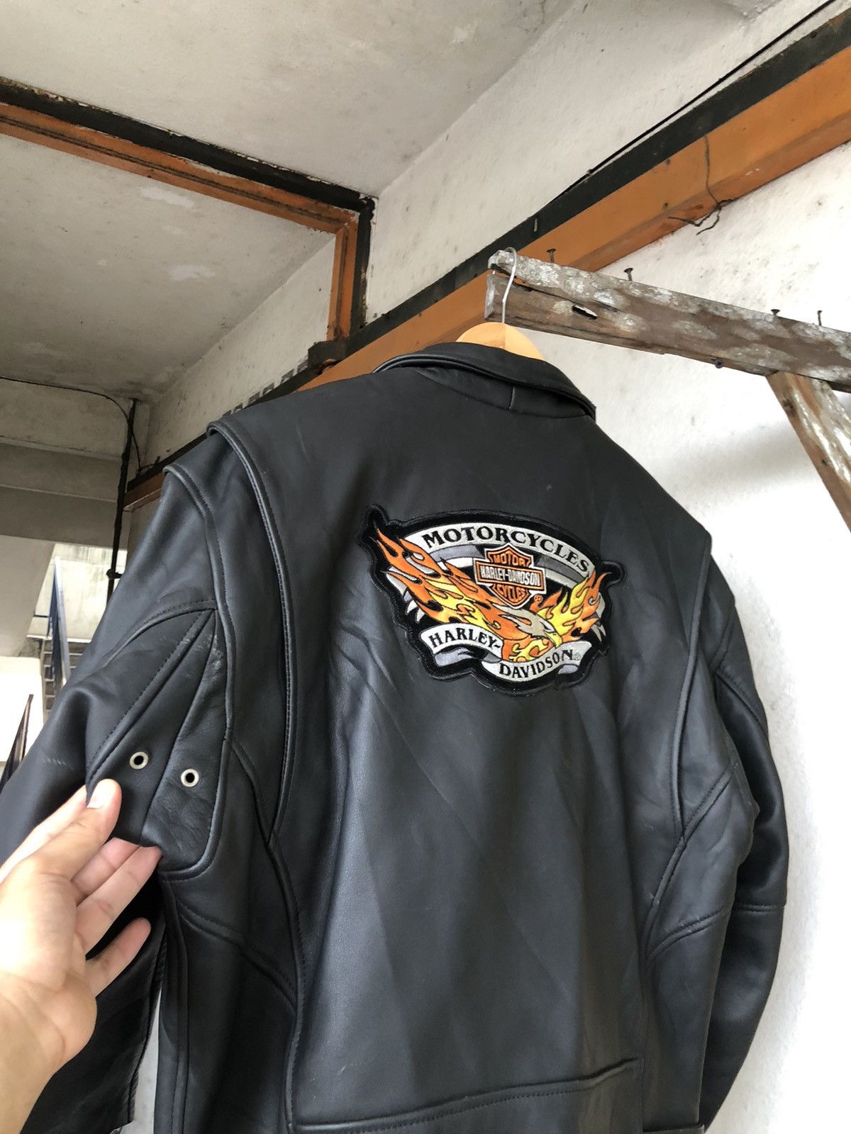 Harley Davidson Vintage Nankai x Harley Davidson Perfecto Leather Jacket Size US XL / EU 56 / 4 - 13 Thumbnail