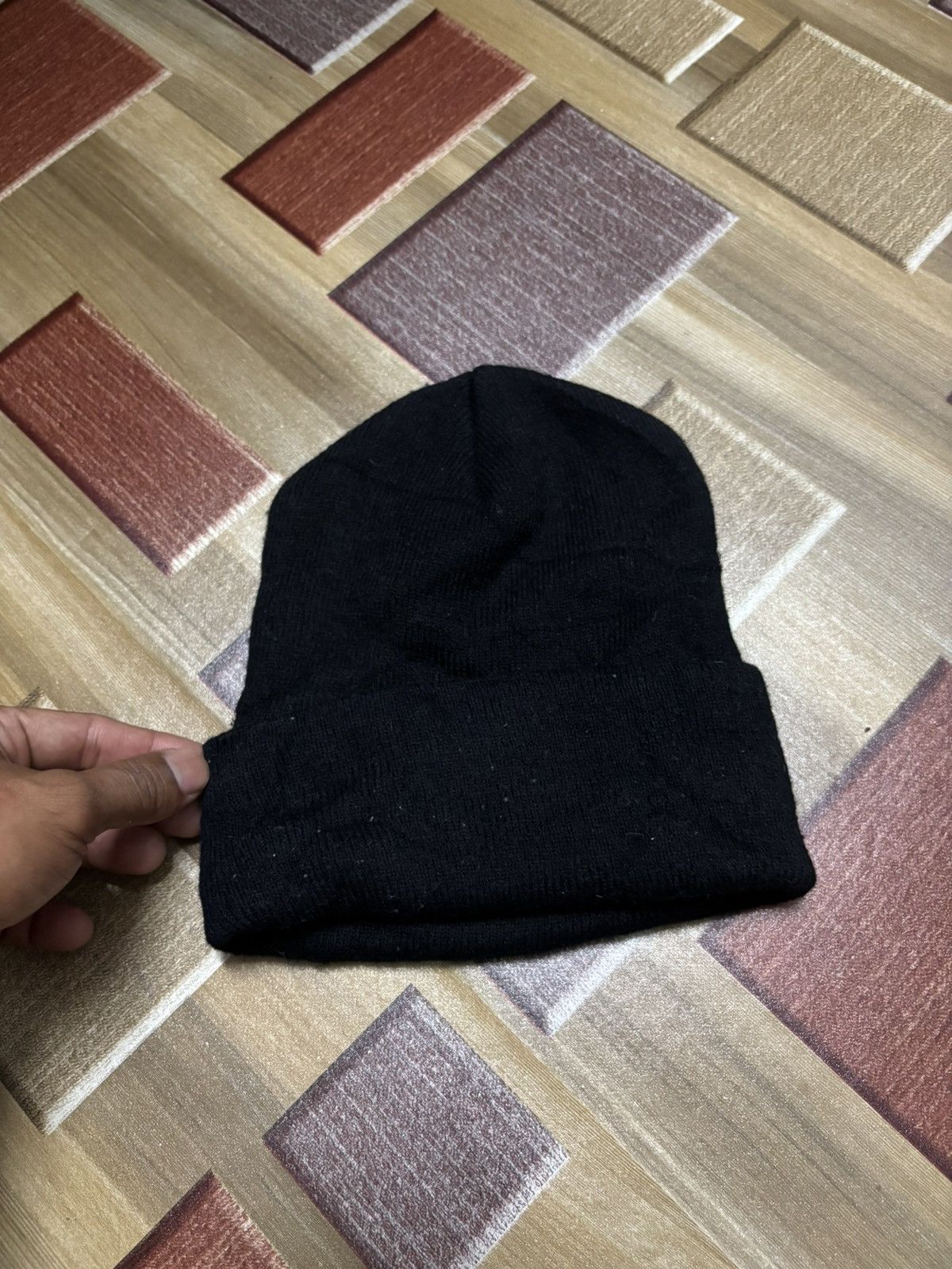 Nike Vintage 90s nike beanie Size ONE SIZE - 3 Thumbnail