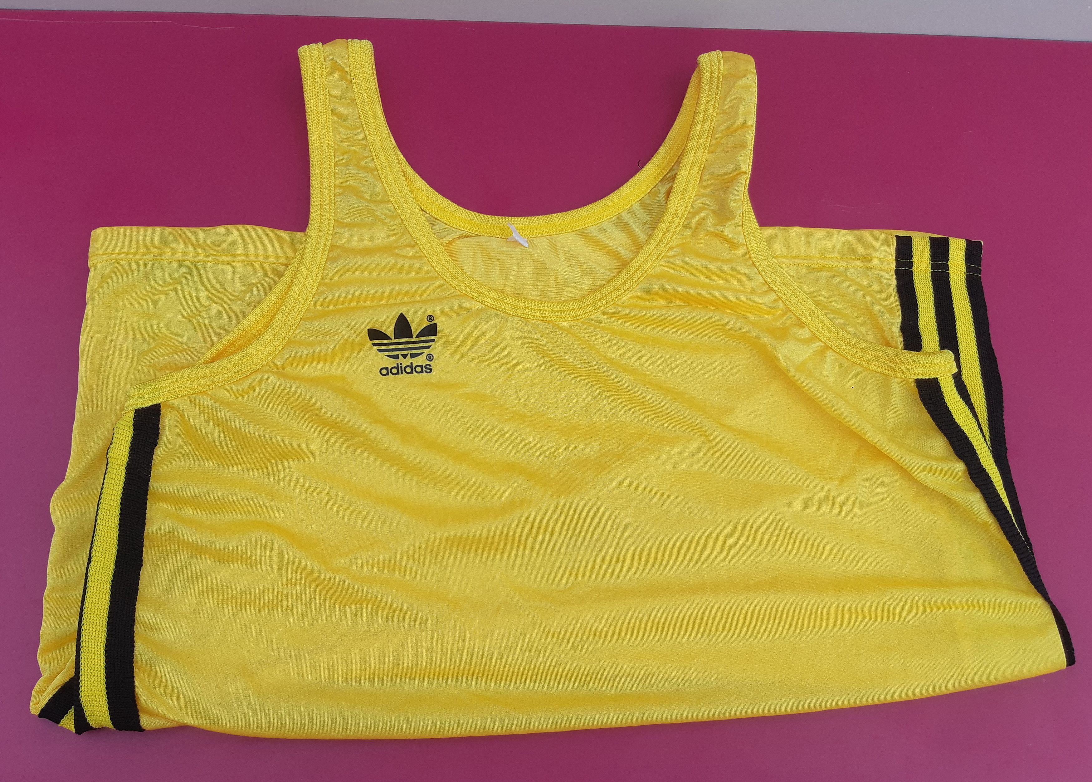 Adidas Vintage 80s ADIDAS Tank RAMAH made in Norway size M RARE NOS Size US M / EU 48-50 / 2 - 5 Thumbnail