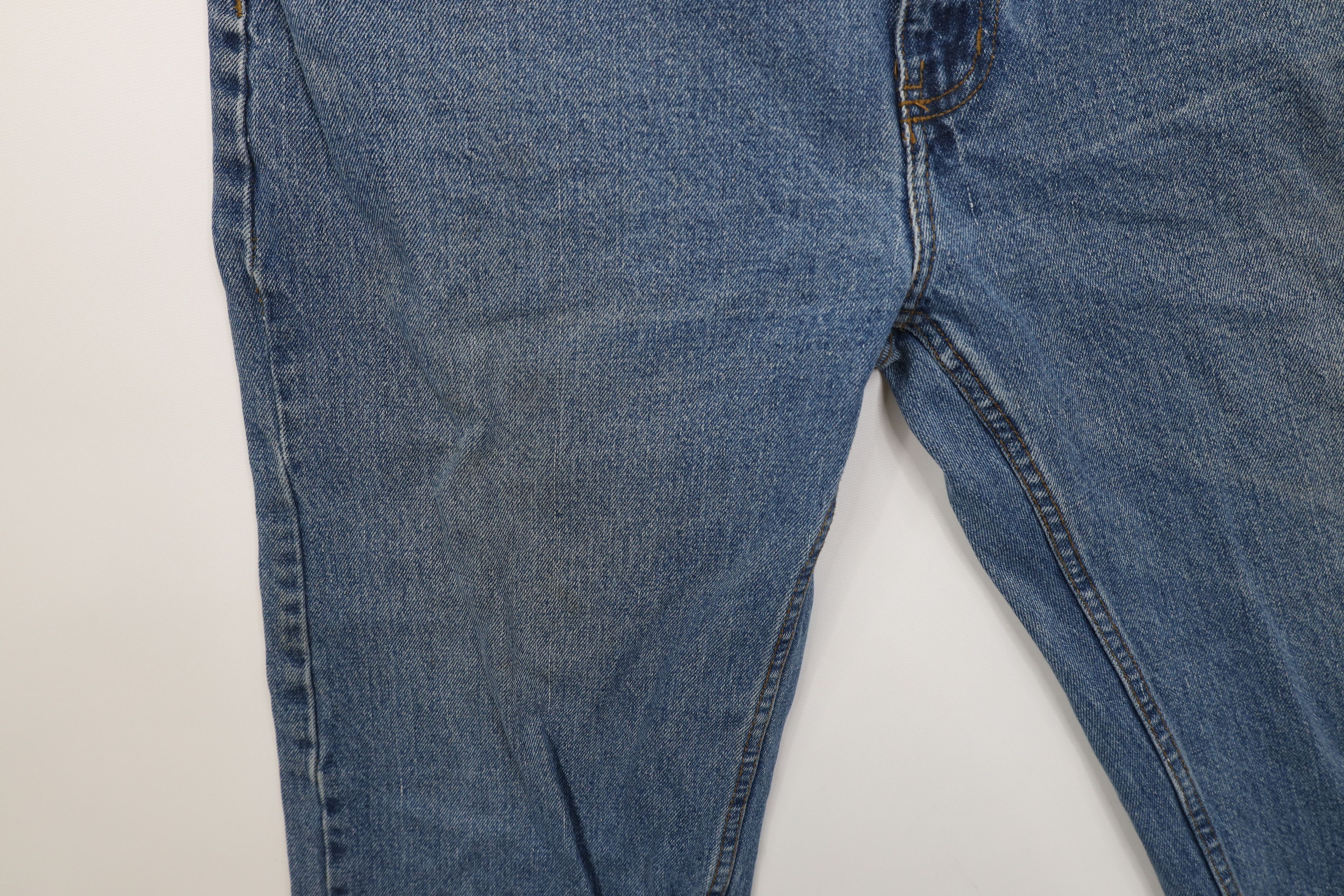 Vintage Vintage 90s Streetwear Wide Leg Denim Jeans Blue Cotton Size US 34 / EU 50 - 6 Thumbnail