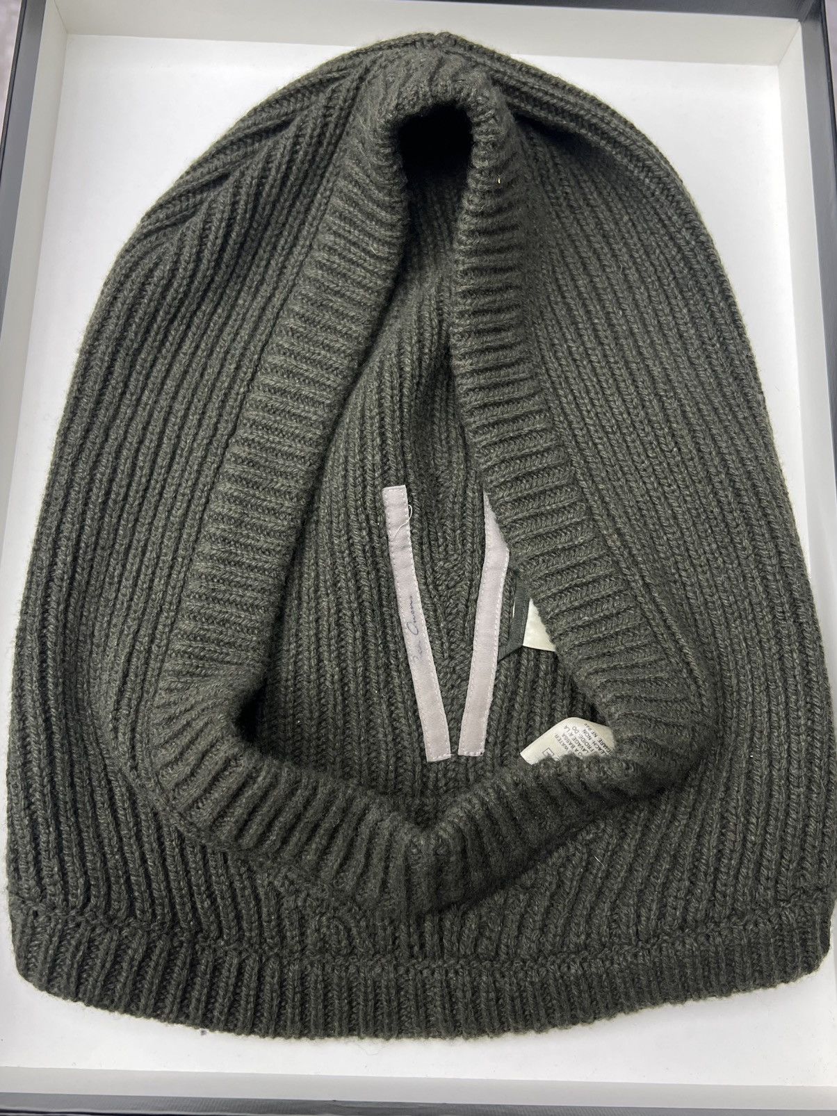 Rick Owens Rick Ownes Hooded Beanie Size ONE SIZE - 1 Thumbnail