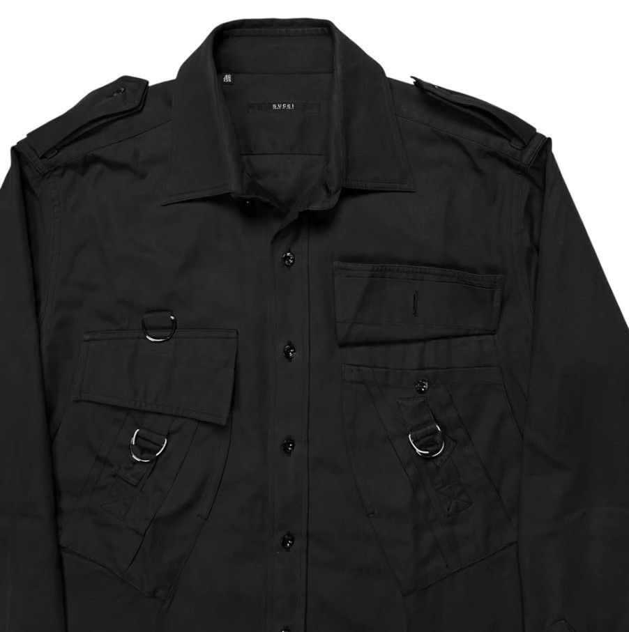 Gucci Gucci Tom Ford Cargo Ring Shirt SS02 Size US M / EU 48-50 / 2 - 10 Thumbnail