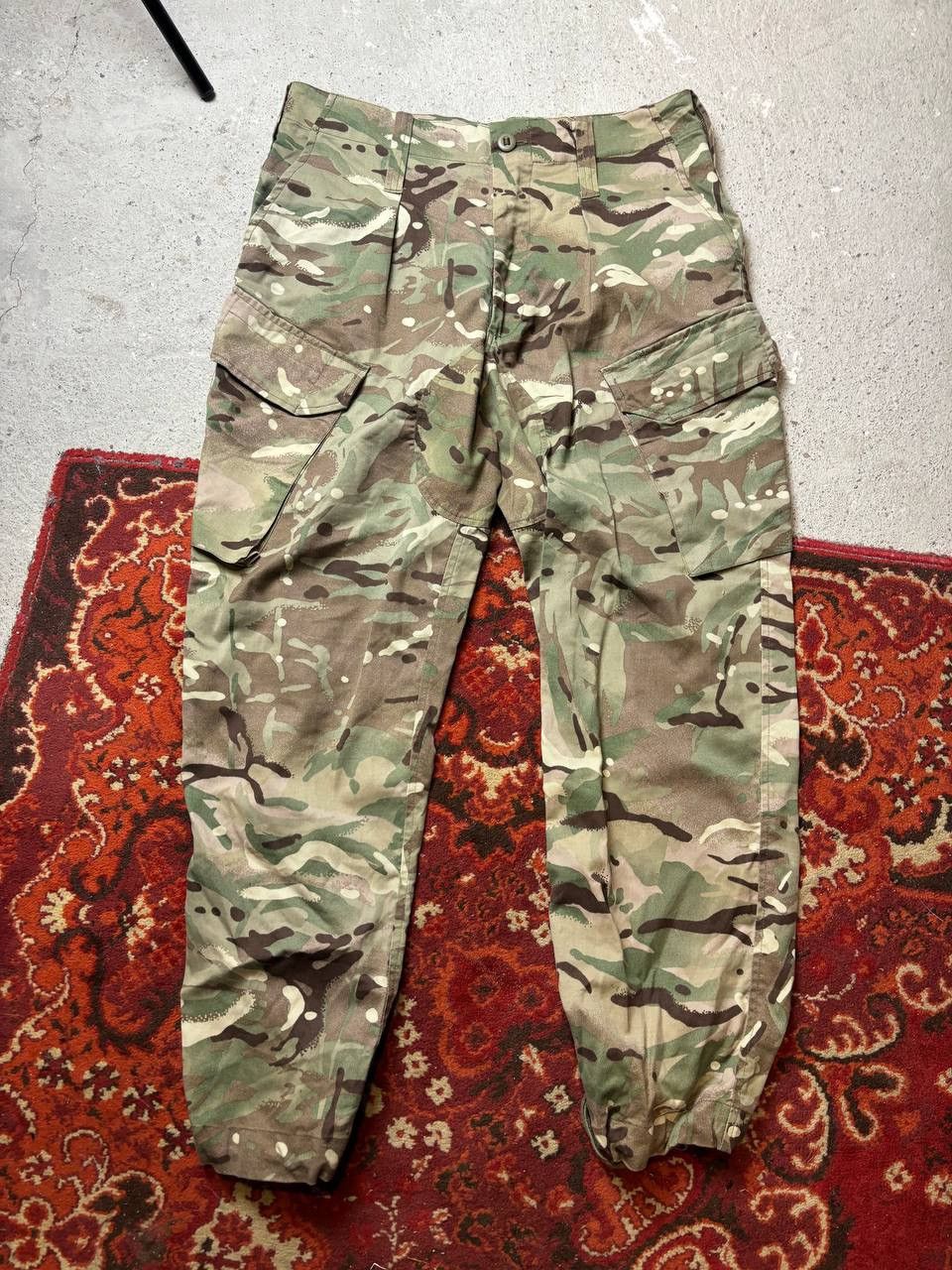 Vintage Vintage Y2K Military Cargo Baggy USA ARMY Carti Style Pants Size US 33 - 1 Thumbnail