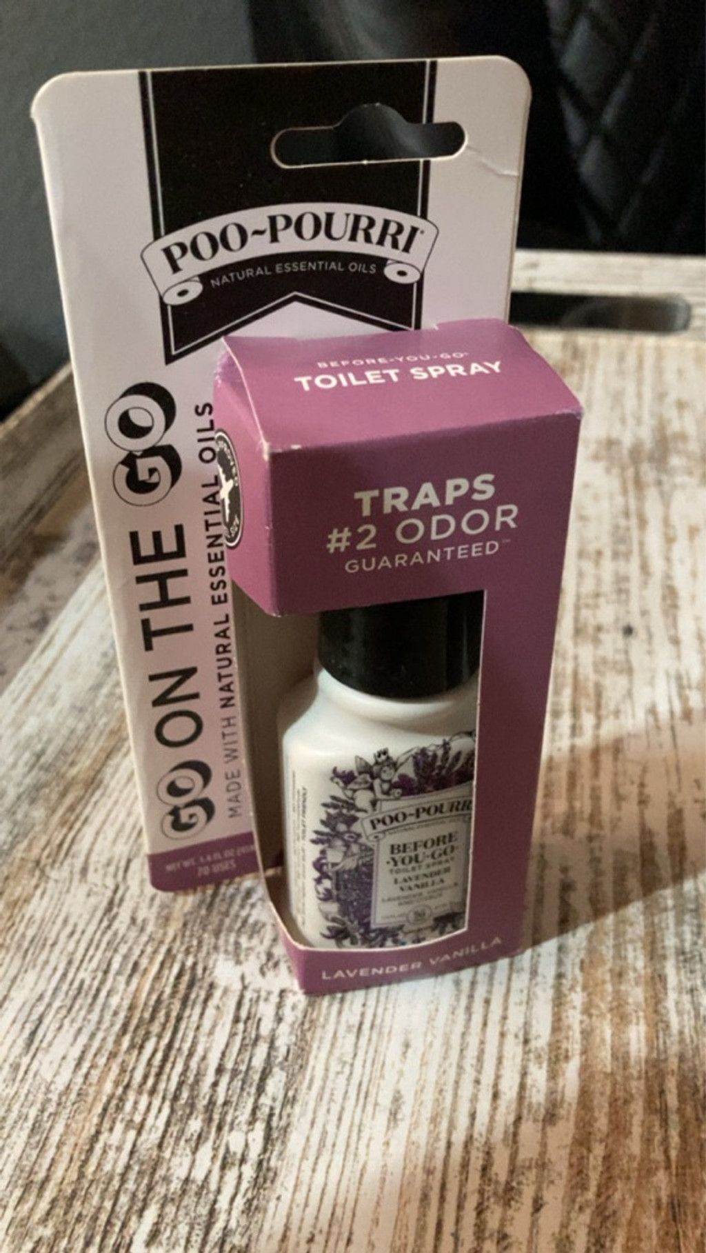 Other Unisex Poo-Pourri Toilet Spray One Size White Purple Size ONE SIZE - 1 Thumbnail