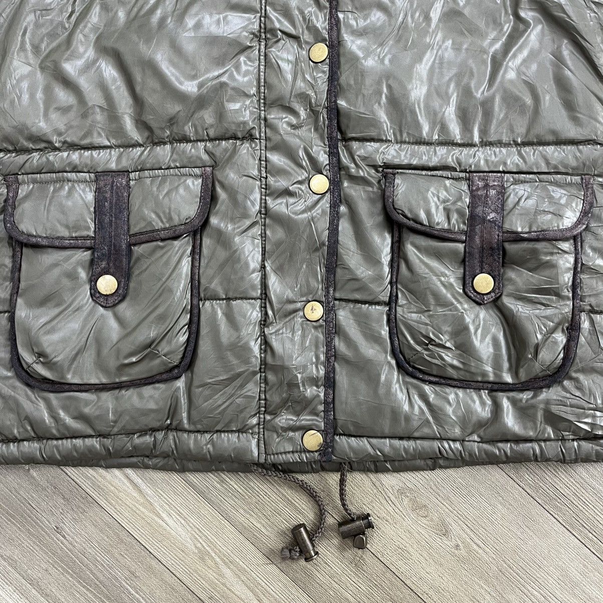 If Six Was Nine 2000s Goa Style Winter Down Jacket Faux Fur Vest Size US M / EU 48-50 / 2 - 8 Thumbnail