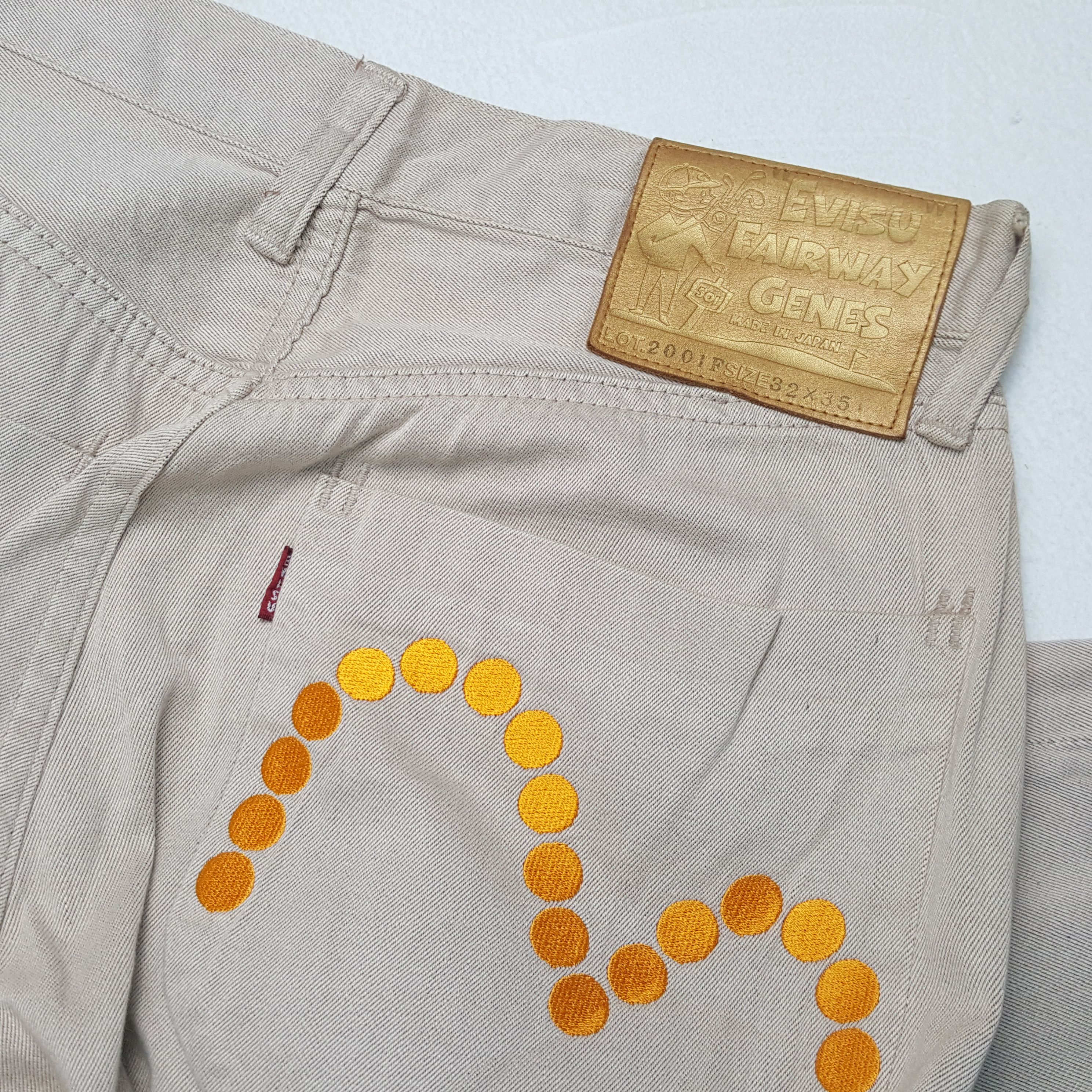Evisu × Japanese Brand × Vintage Vintage EVISU Japanese Daicock Custom Style Pants Size US 28 / EU 44 - 14 Thumbnail