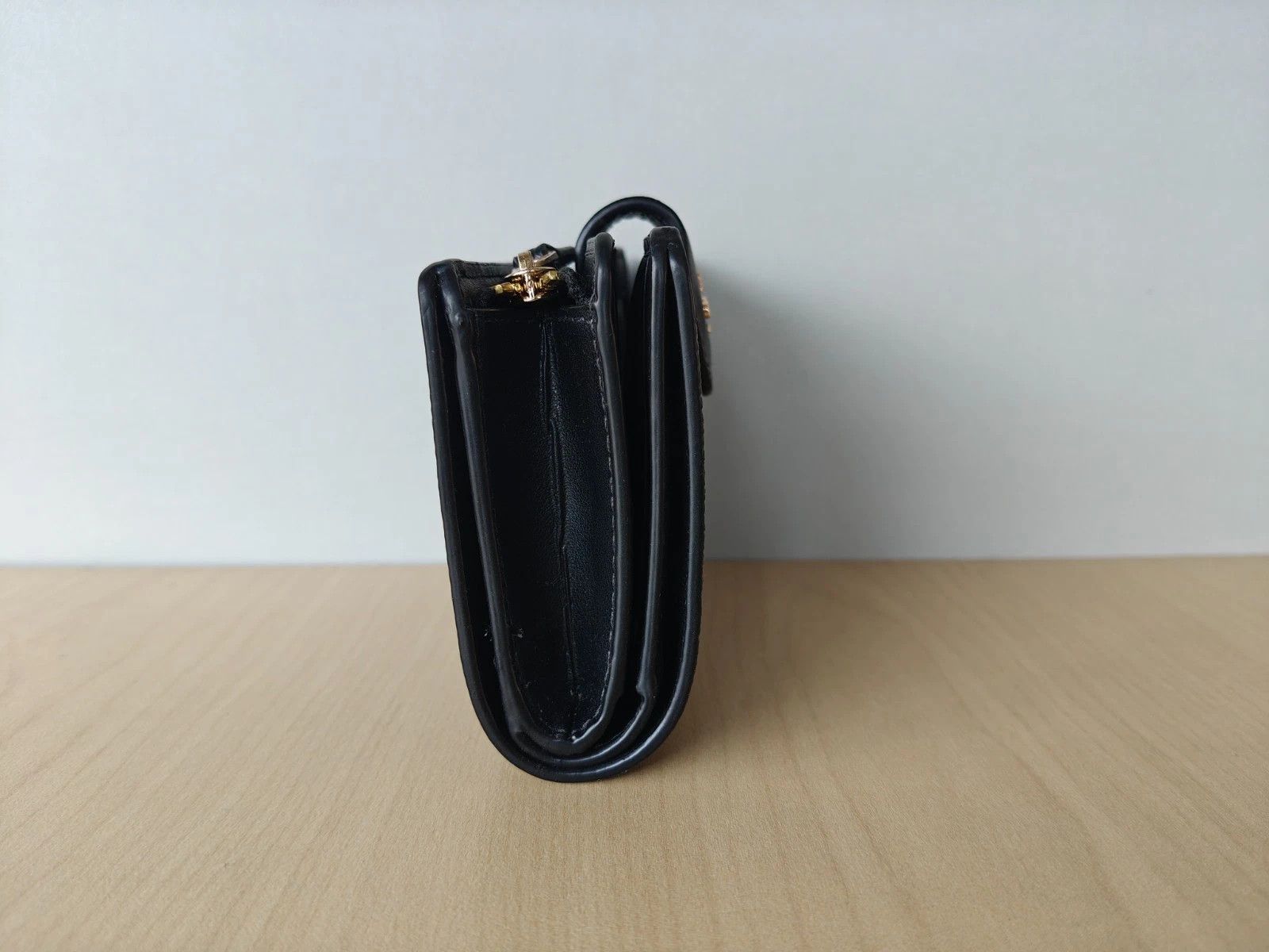 Coach Coach Medium Corner Zip Wallet In Signature T/1017 Size ONE SIZE - 5 Thumbnail