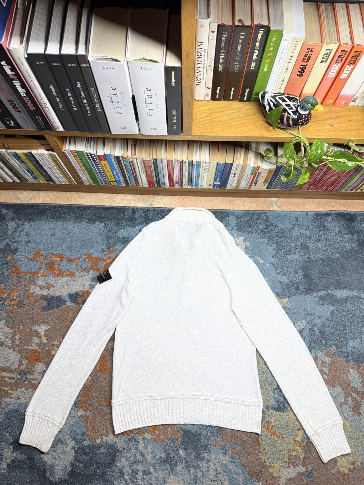Stone Island Vintage Stone Island SS 2010 1/4 Half Zip Sweater Size US M / EU 48-50 / 2 - 5 Thumbnail