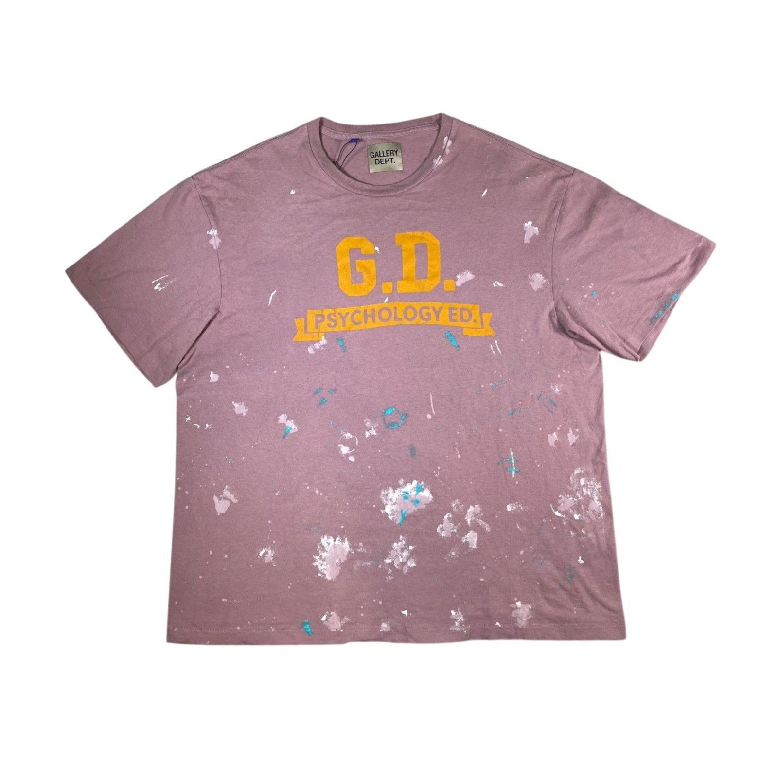 Gallery Dept. Gallery Dept Psychology Ed Splatter Multicolor Tee Size US XL / EU 56 / 4 - 1 Thumbnail