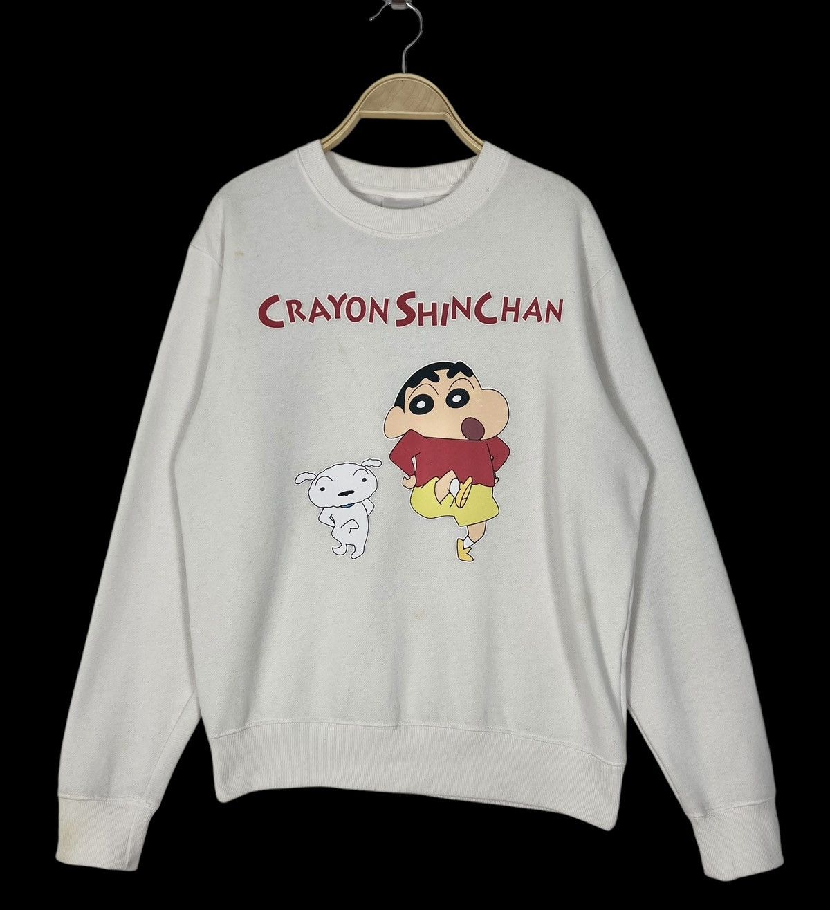 Anime × Cartoon Network × Vintage Vintage Crayon Shin Chan Cartoon Sweatshirt Size US M / EU 48-50 / 2 - 1 Thumbnail