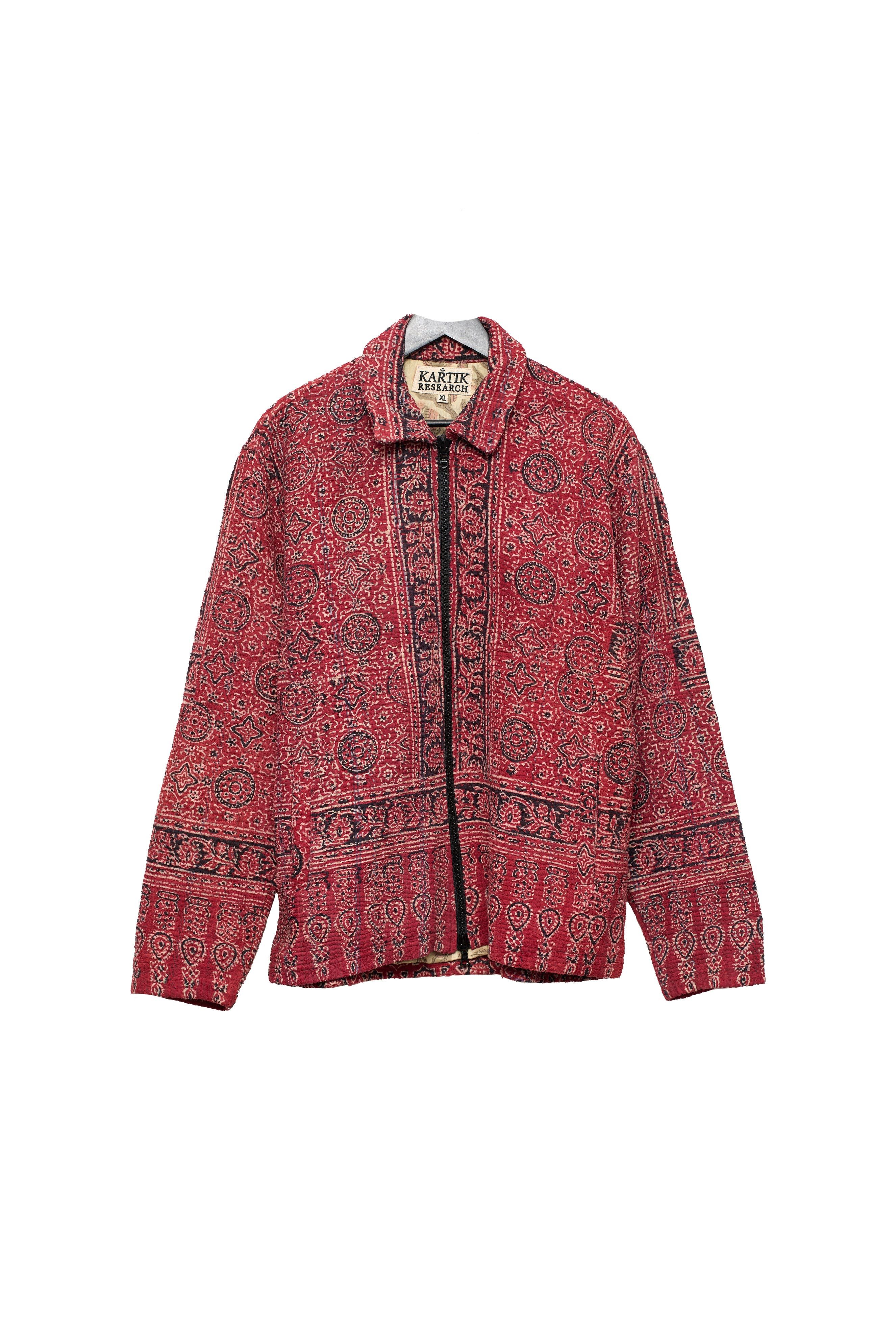 kartik research KANTHA WORK VEST　サイズXL kartik research KANTHA WORK VEST サイズXL