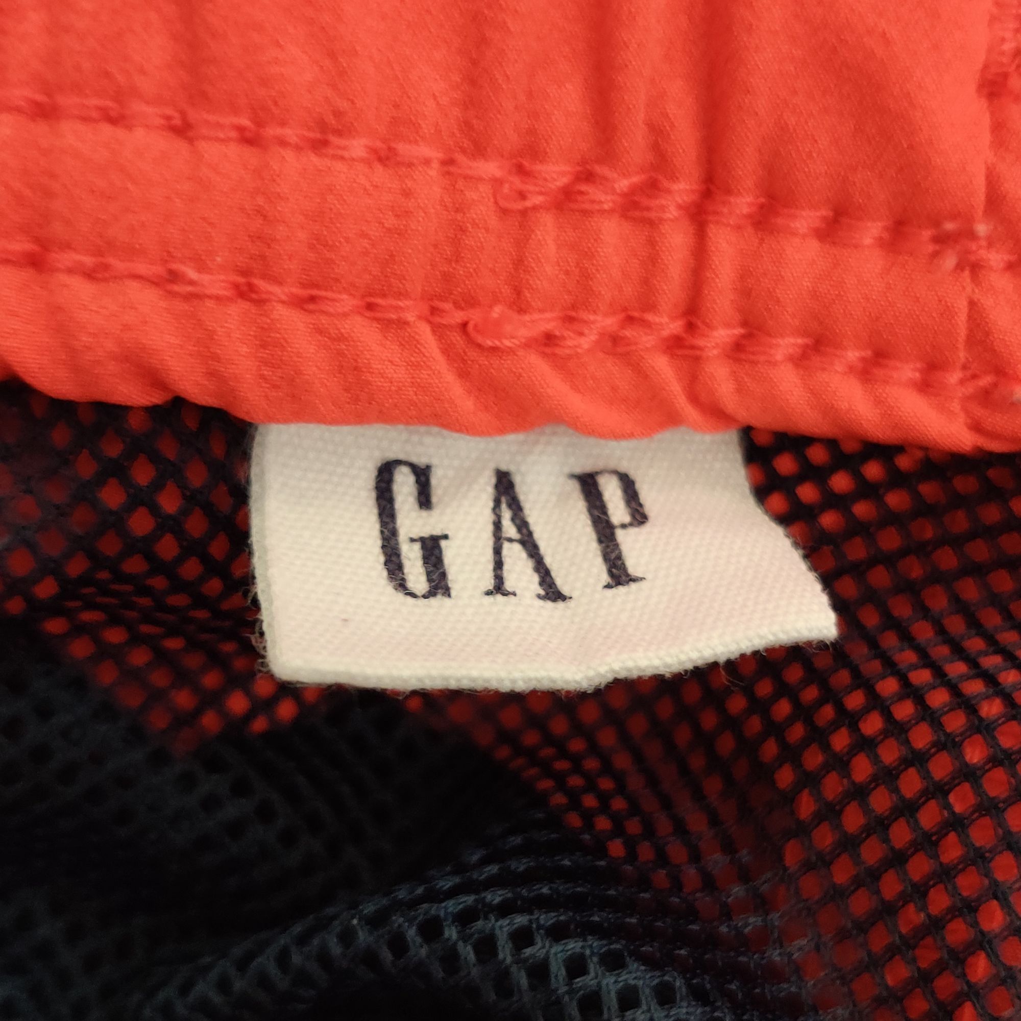 Gap GAP XXL orange drawstring swim trunks mesh lined back pocket Size US 43 - 4 Thumbnail