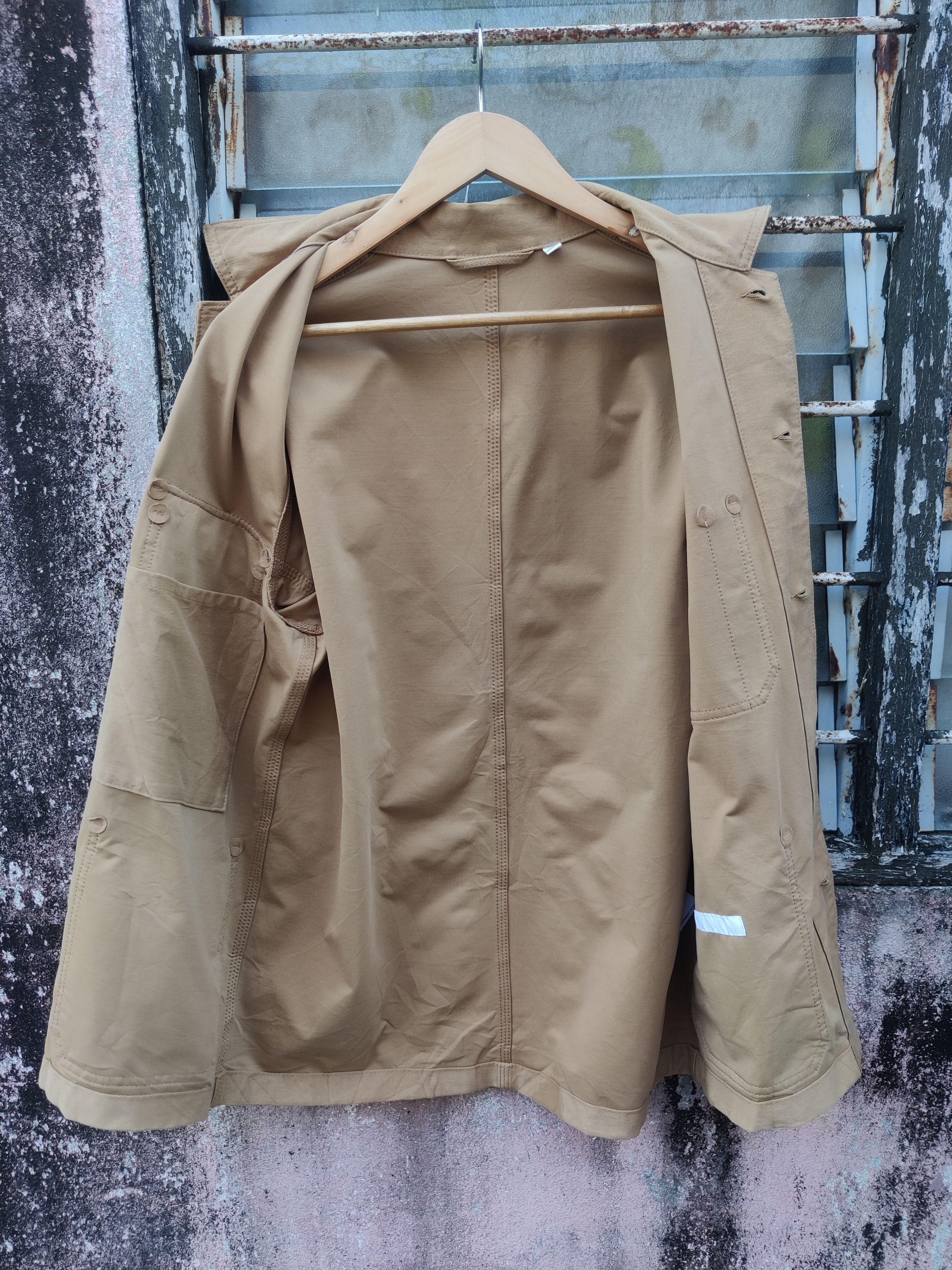 Uniqlo Vintage Uniqlo Multi-Pocket Utility Chore Work Field Shirt Size US M / EU 48-50 / 2 - 7 Thumbnail