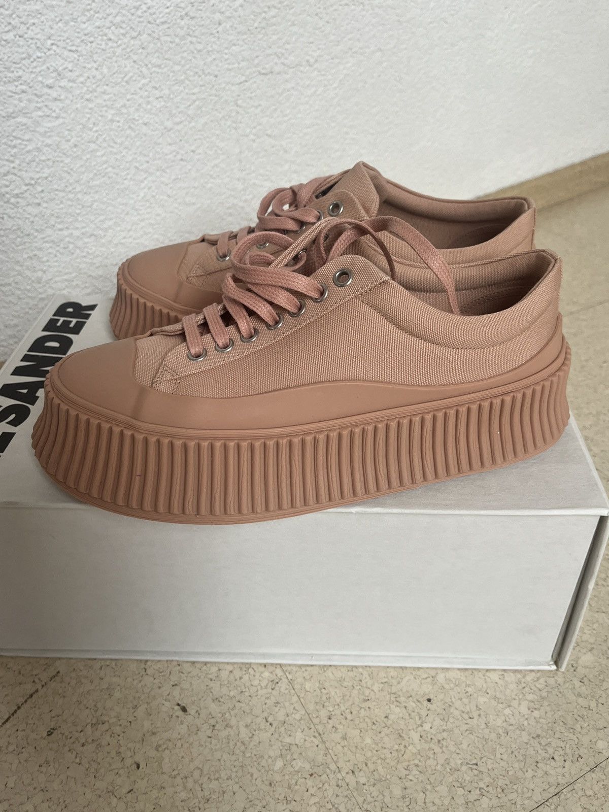 Jil Sander Jil Sander sneakers - fits like 38 Size US 7 / IT 37 - 1 Thumbnail